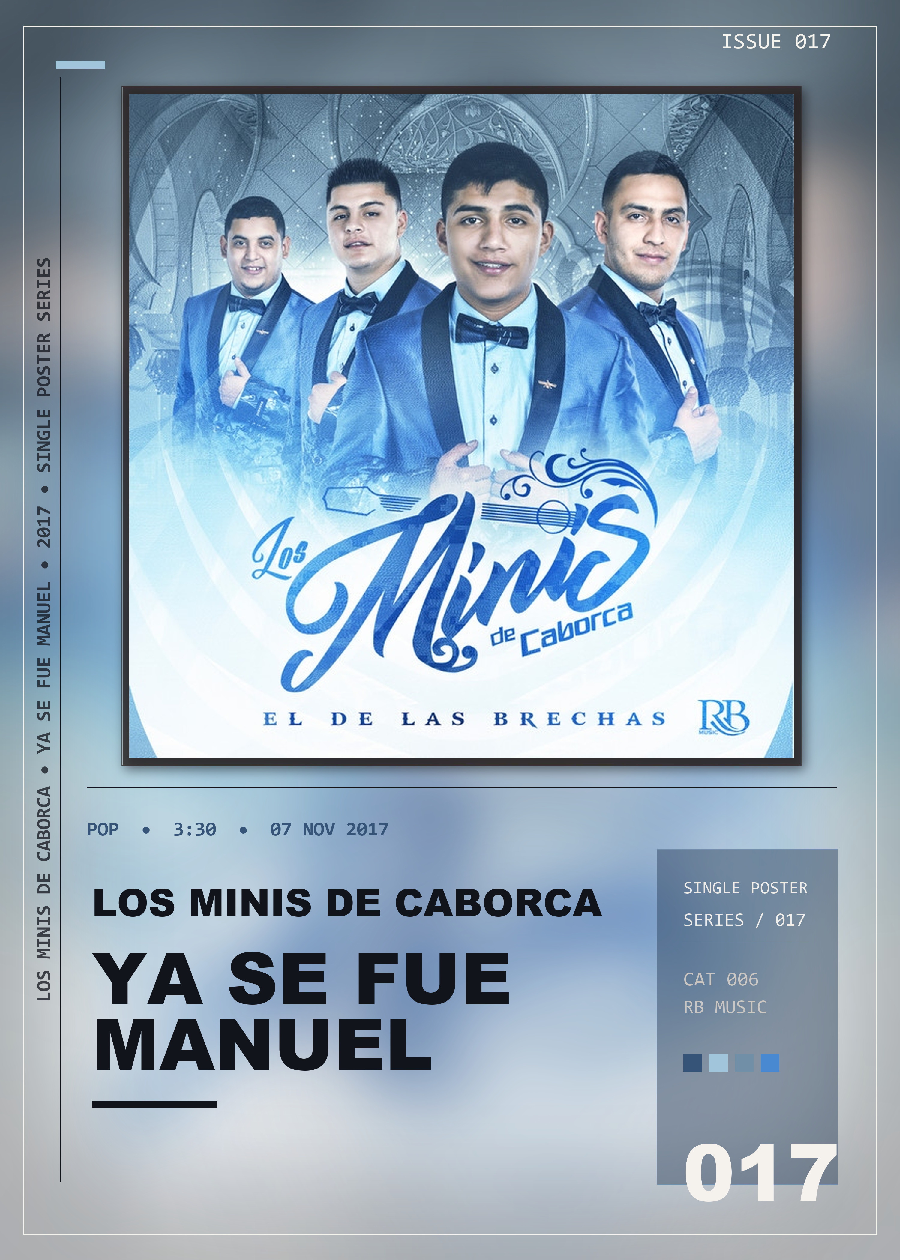 Music poster: Los Minis de Caborca - Ya Se Fue Manuel