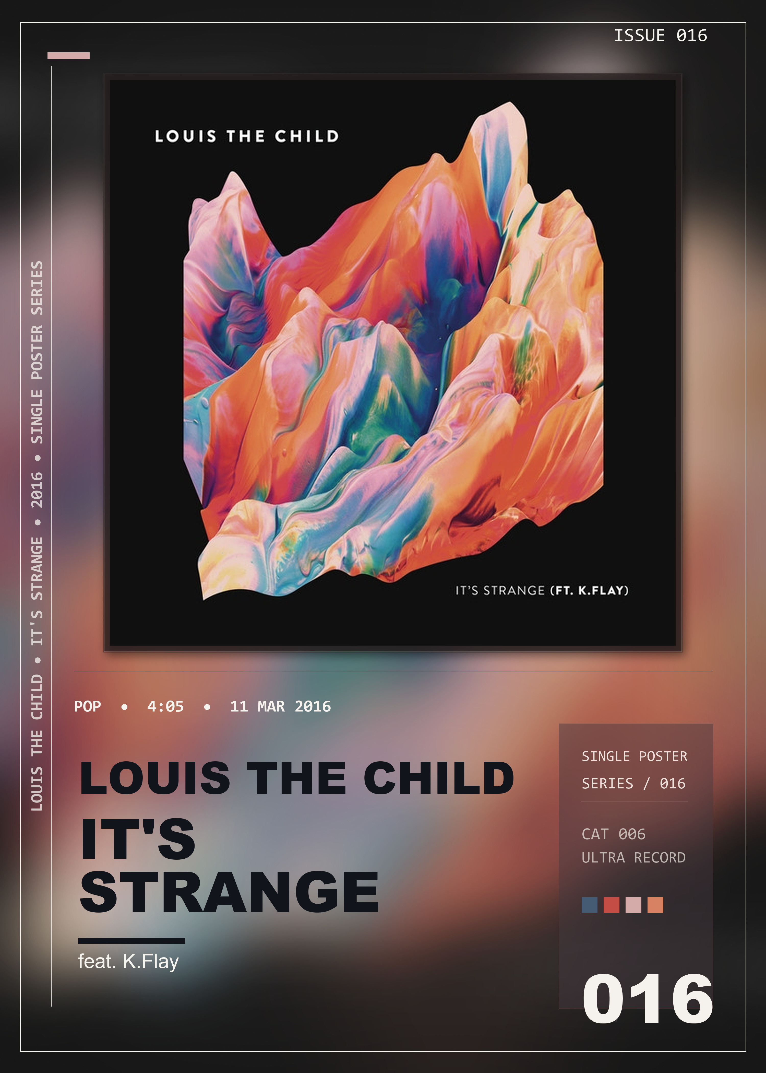 Music poster: Louis The Child - Its Strange feat KFlay