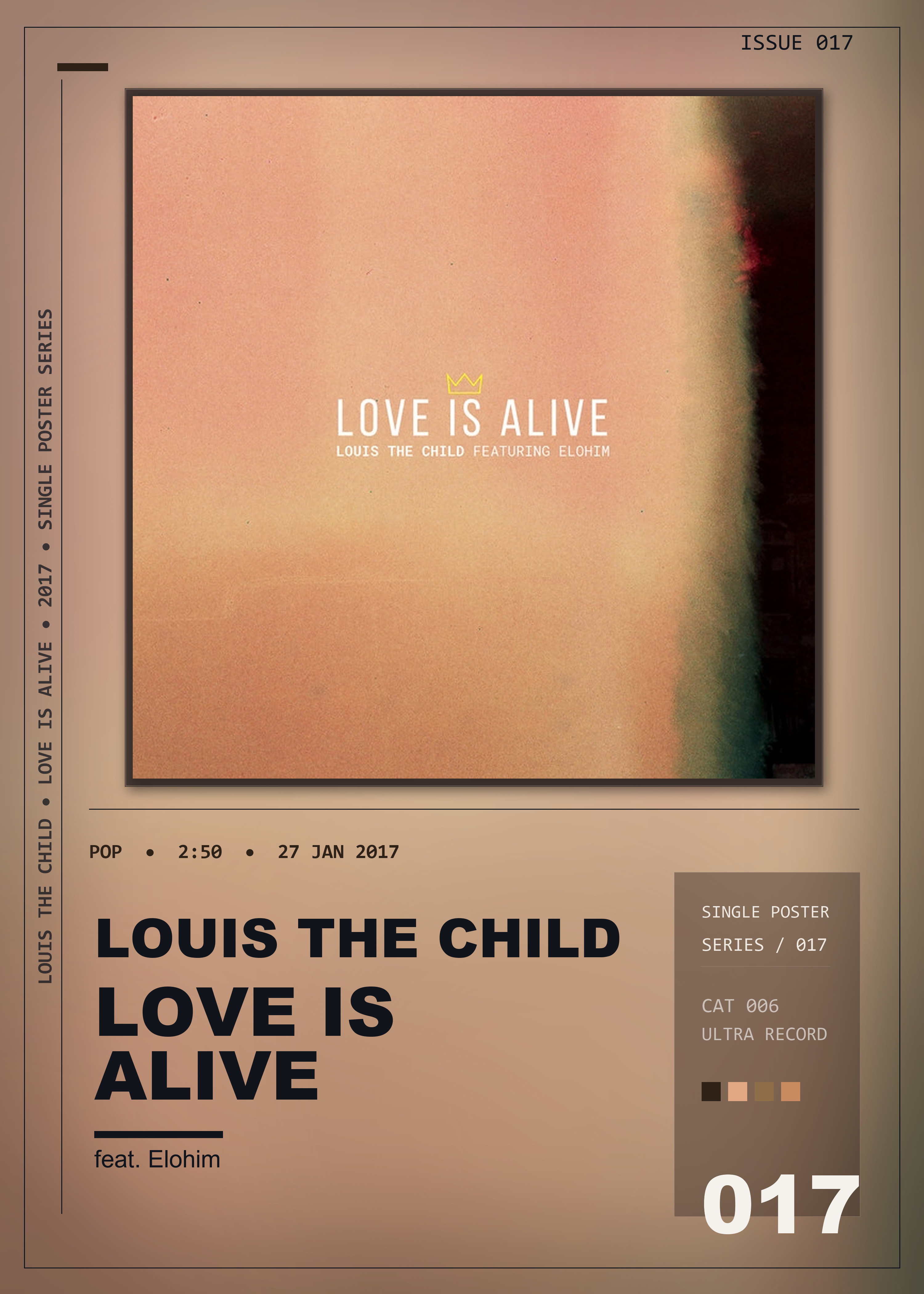 Music poster: Louis The Child - Love Is Alive feat Elohim