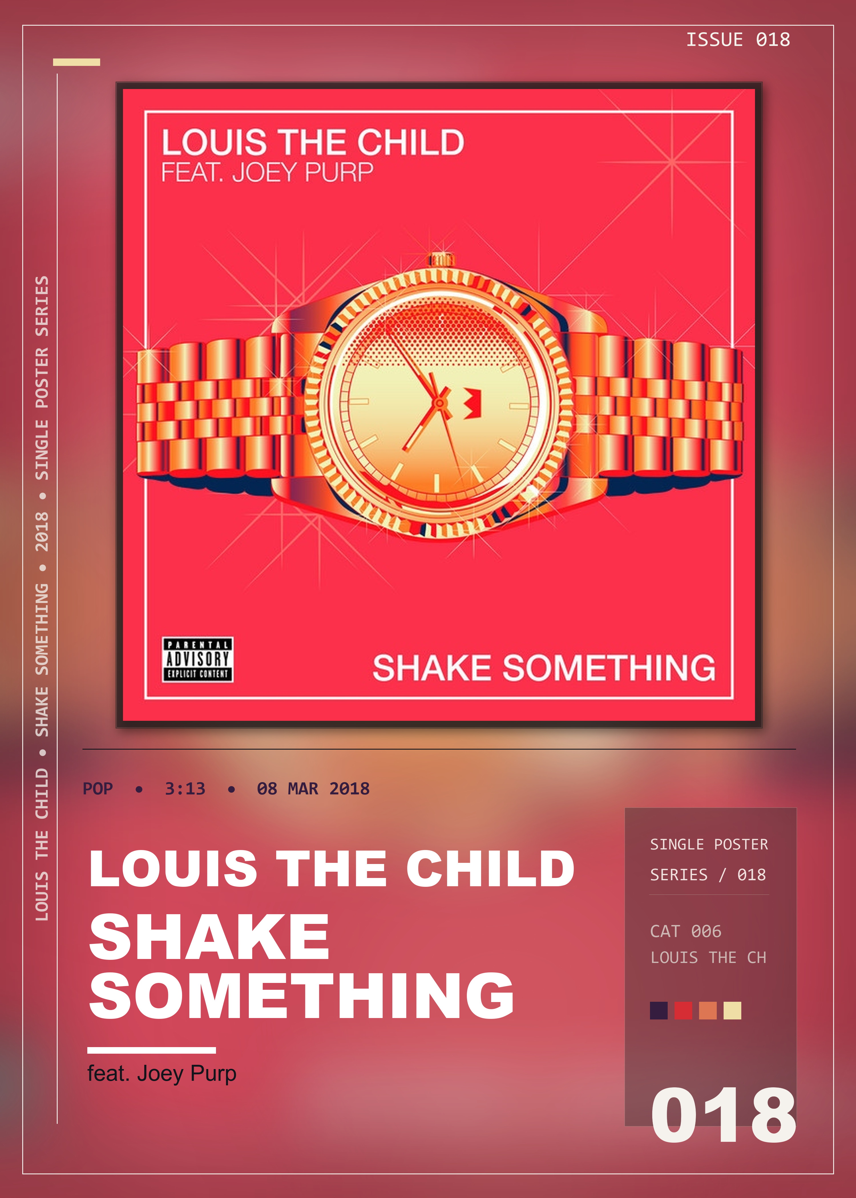 Music poster: Louis The Child - Shake Something feat Joey Purp