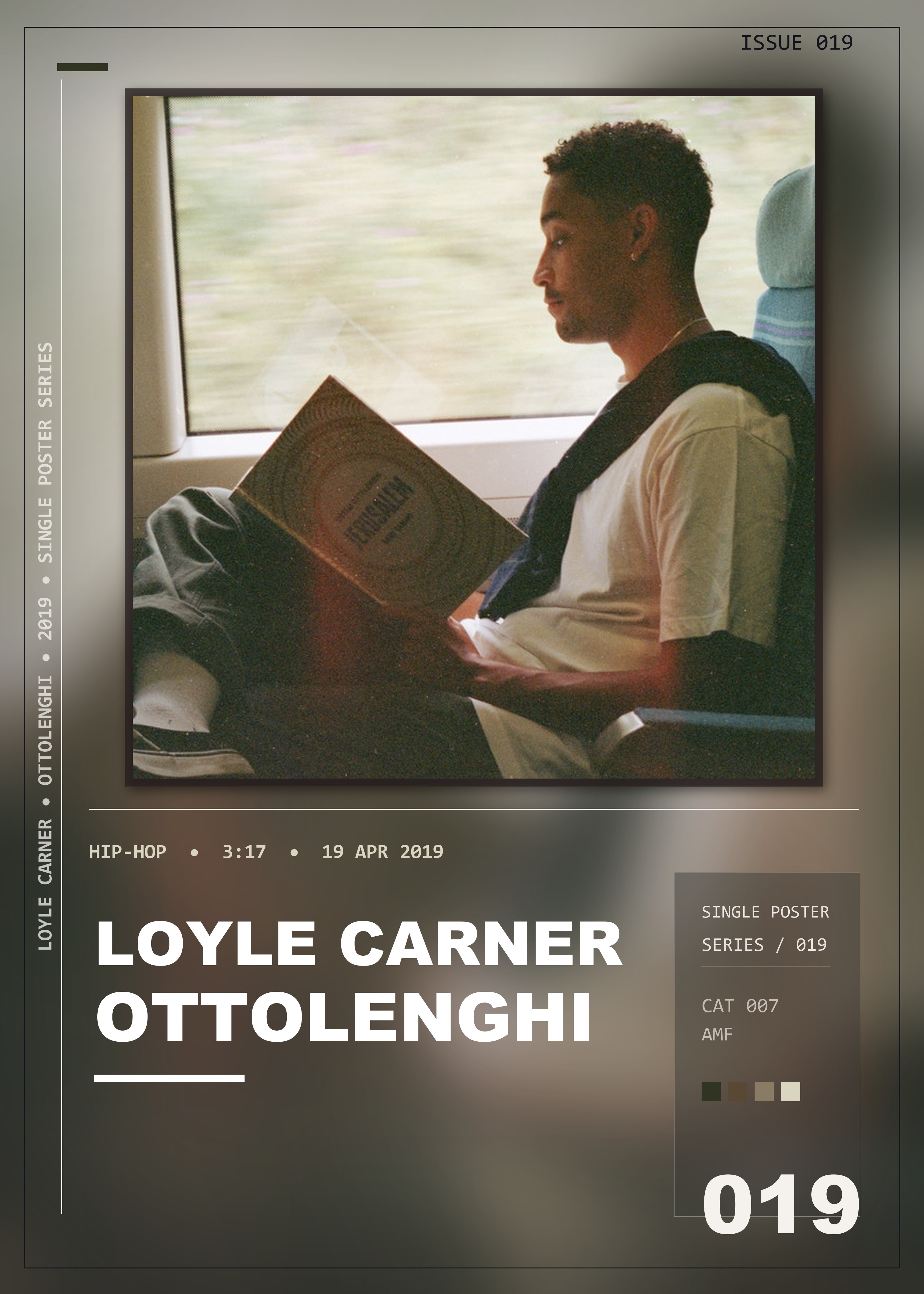 Music poster: Loyle Carner - Ottolenghi