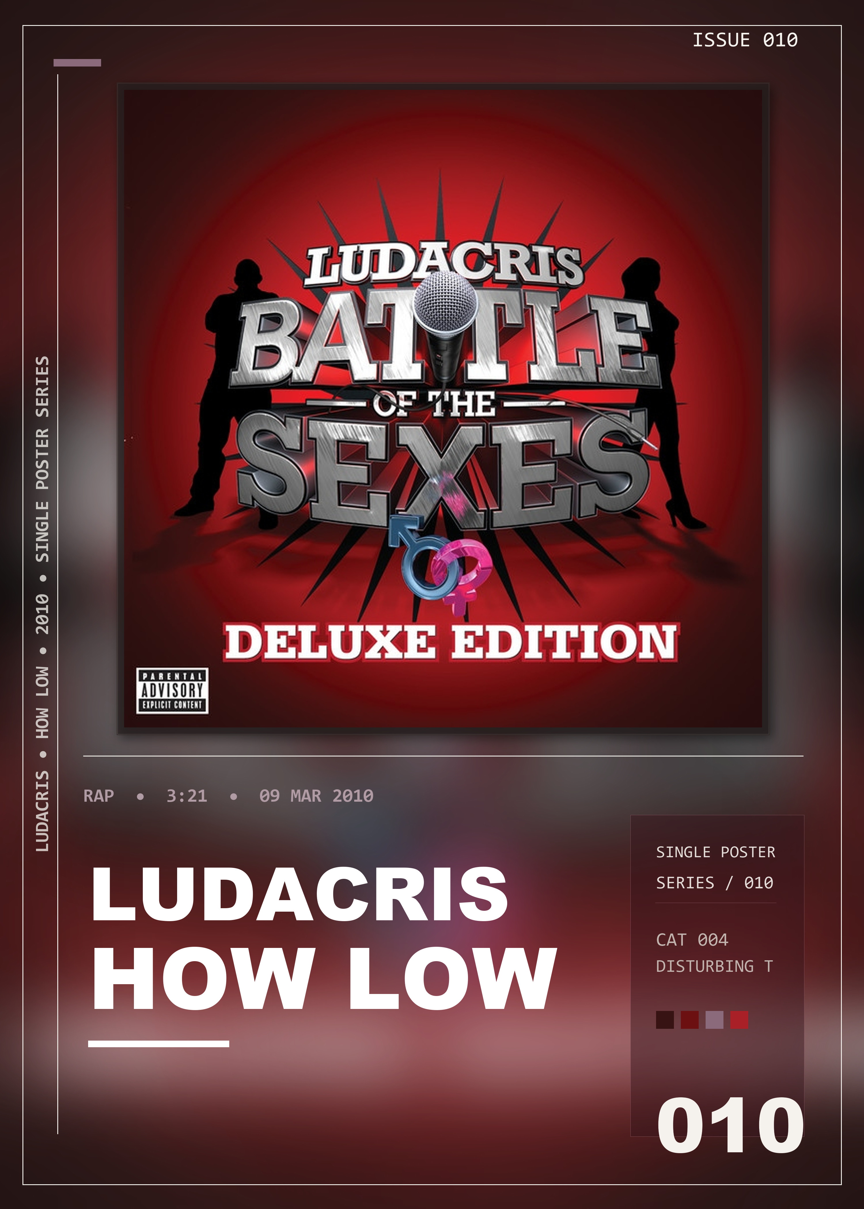 Music poster: Ludacris - How Low