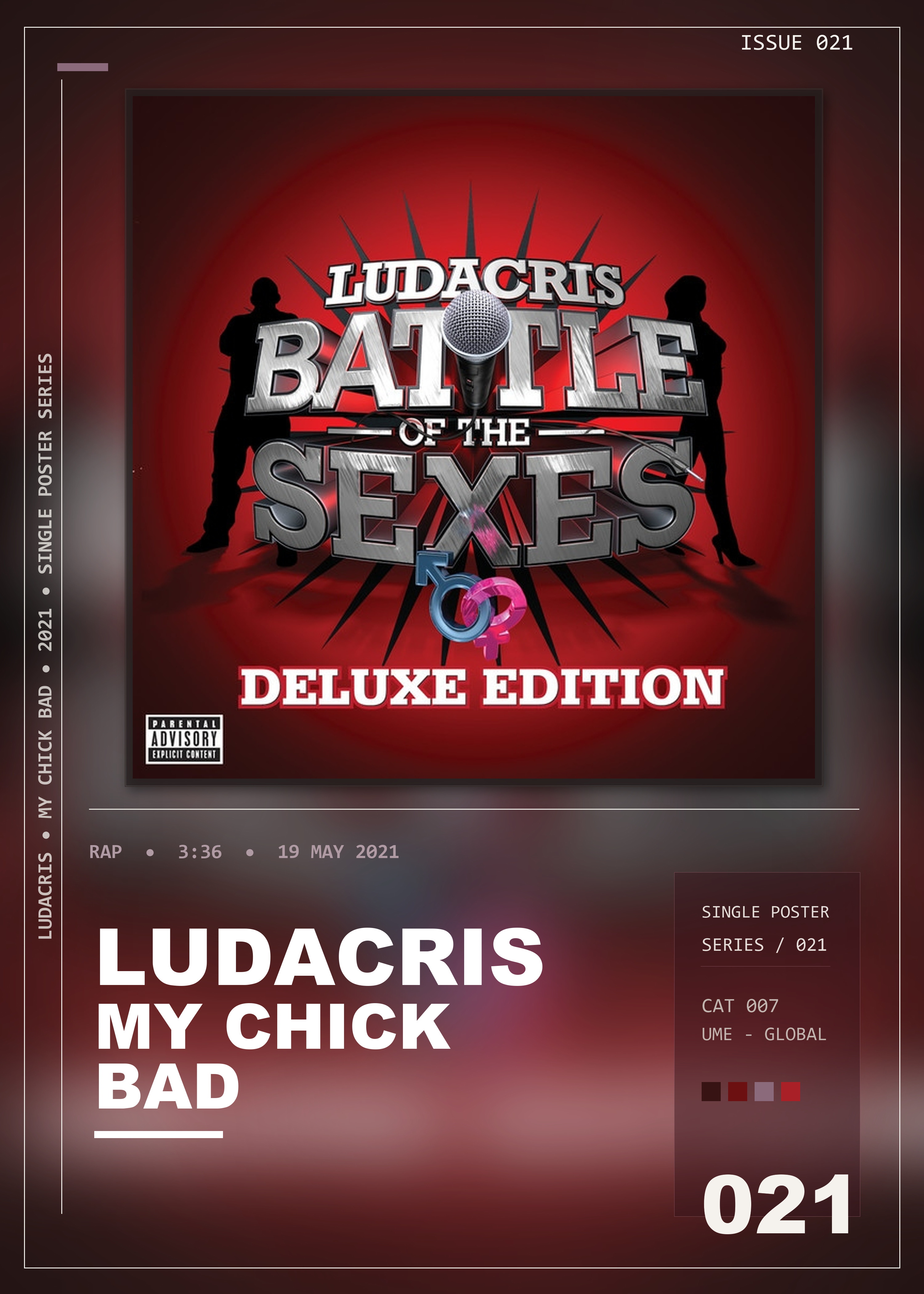 Music poster: Ludacris - My Chick Bad