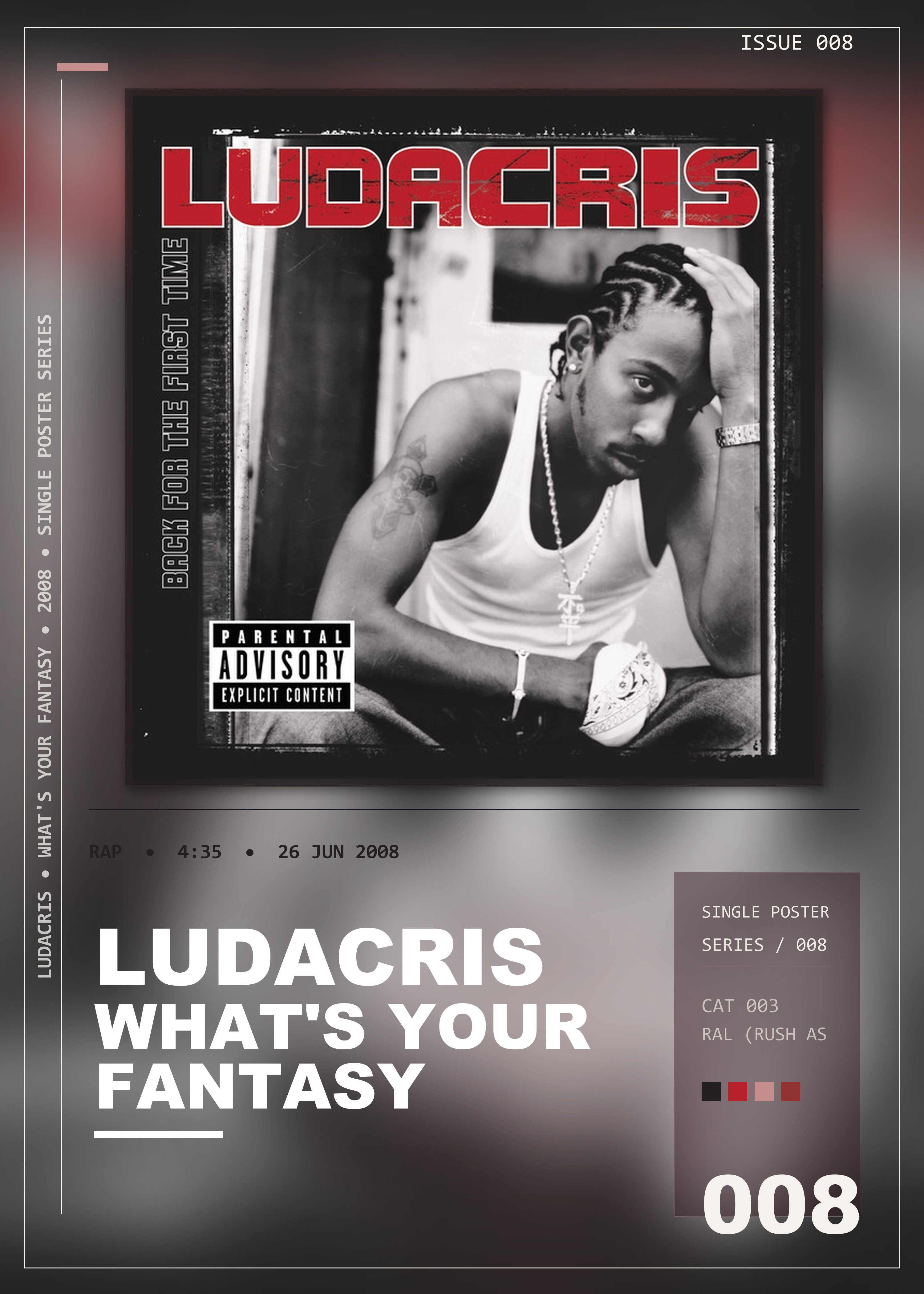Music poster: Ludacris - Whats Your Fantasy Featuring Shawna