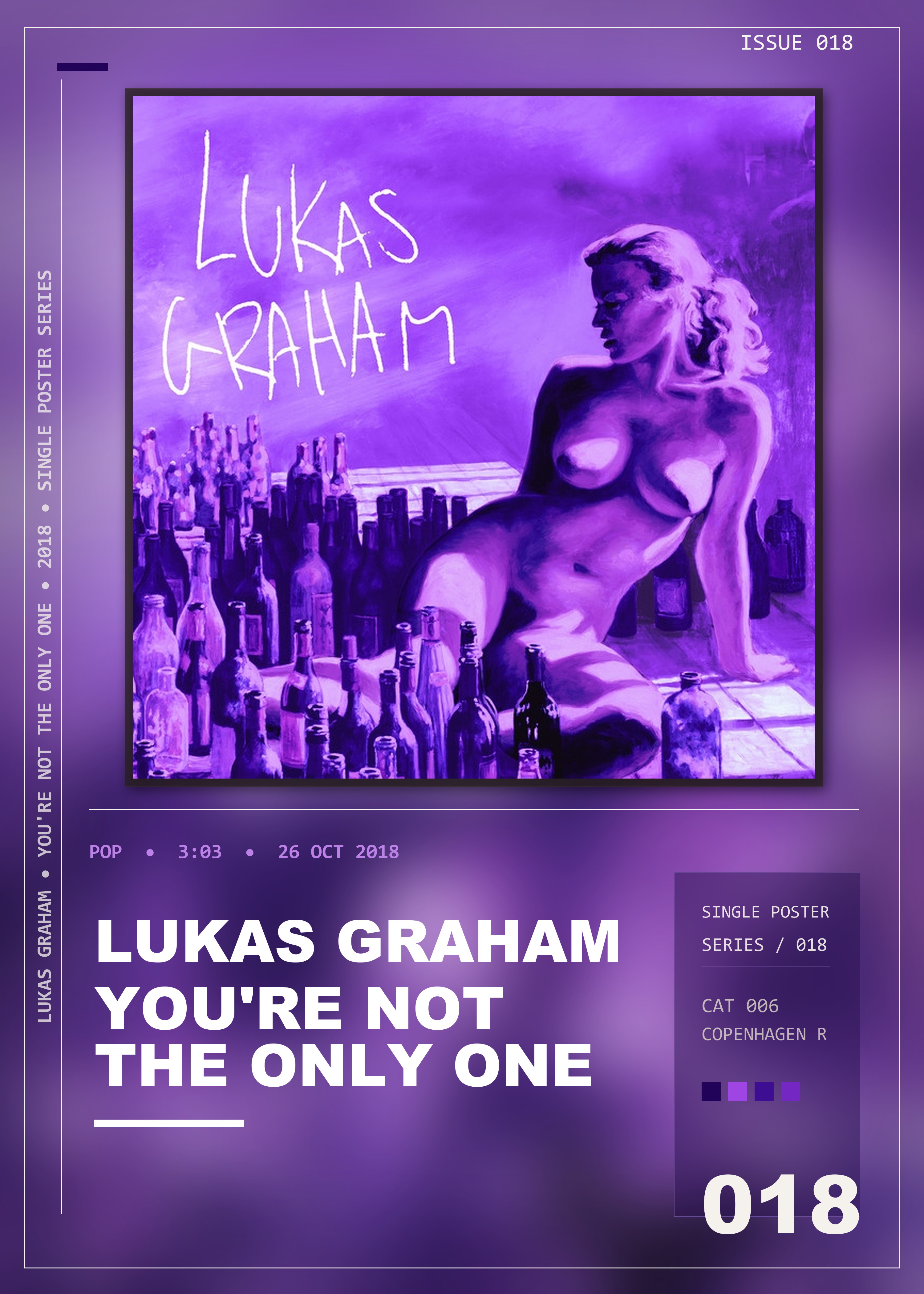 Music poster: Lukas Graham - Youre Not the Only One Redemption Song