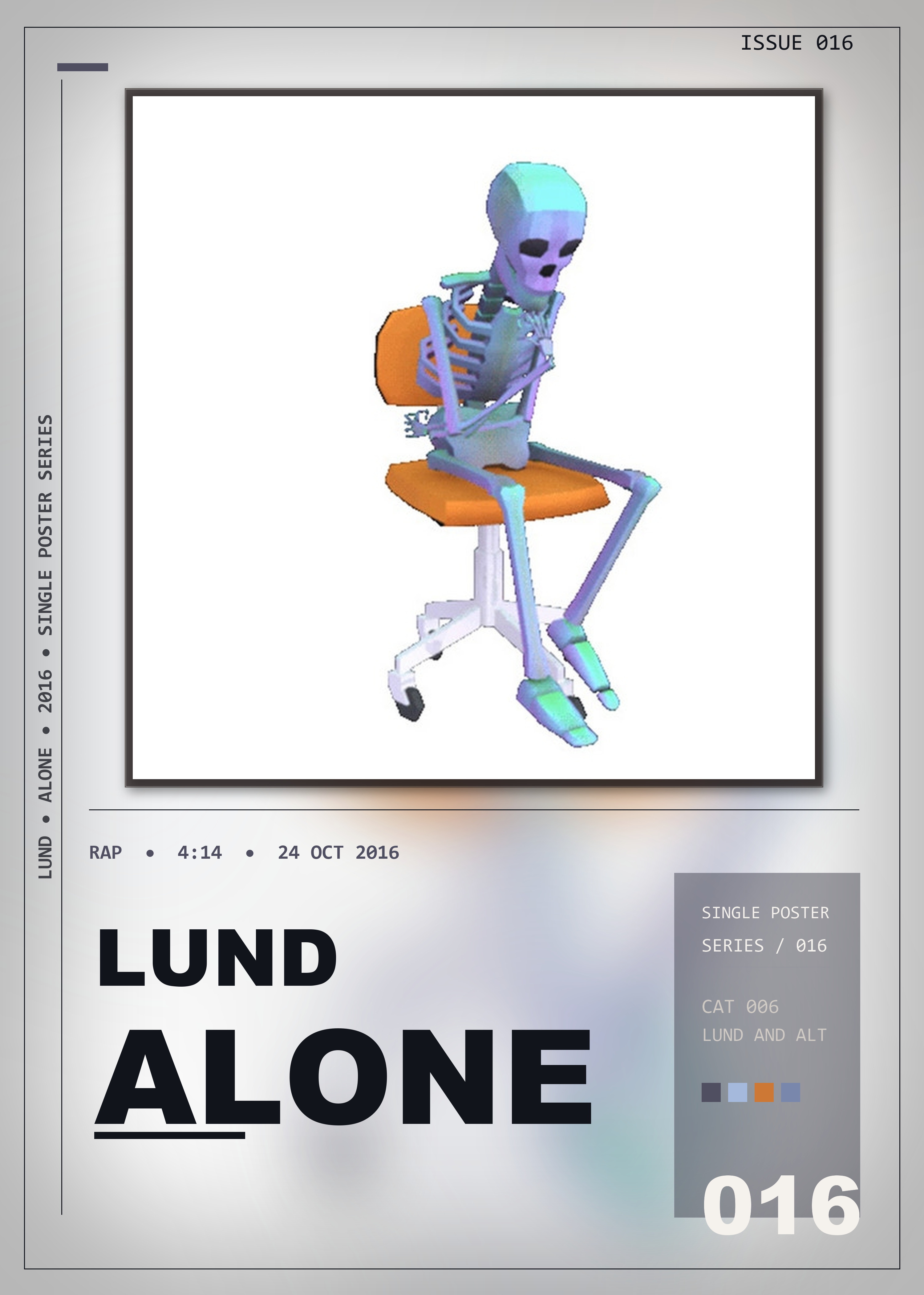 Music poster: Lund - Alone