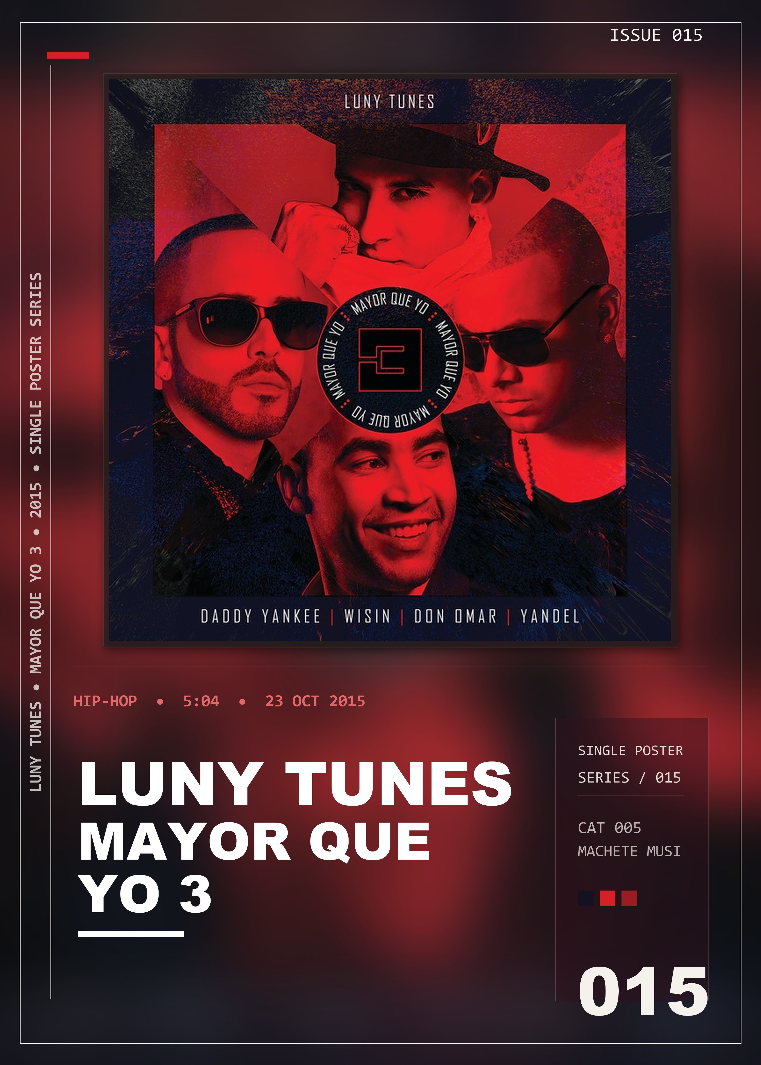 Music poster: Luny Tunes - Mayor Que Yo 3