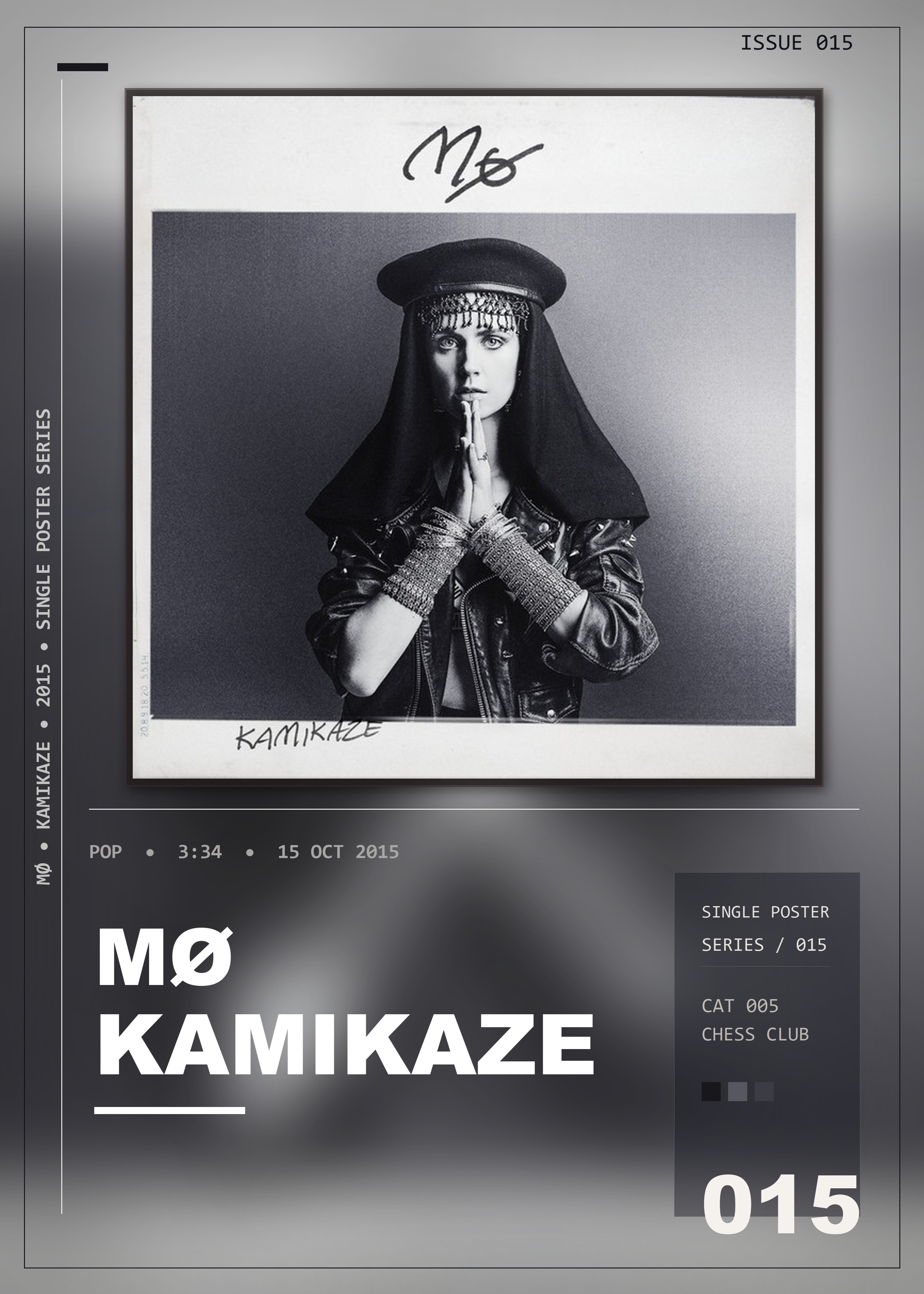 Music poster: MØ - Kamikaze