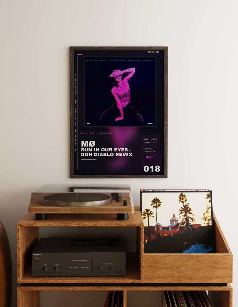 Music poster: MØ - Sun In Our Eyes - Don Diablo Remix