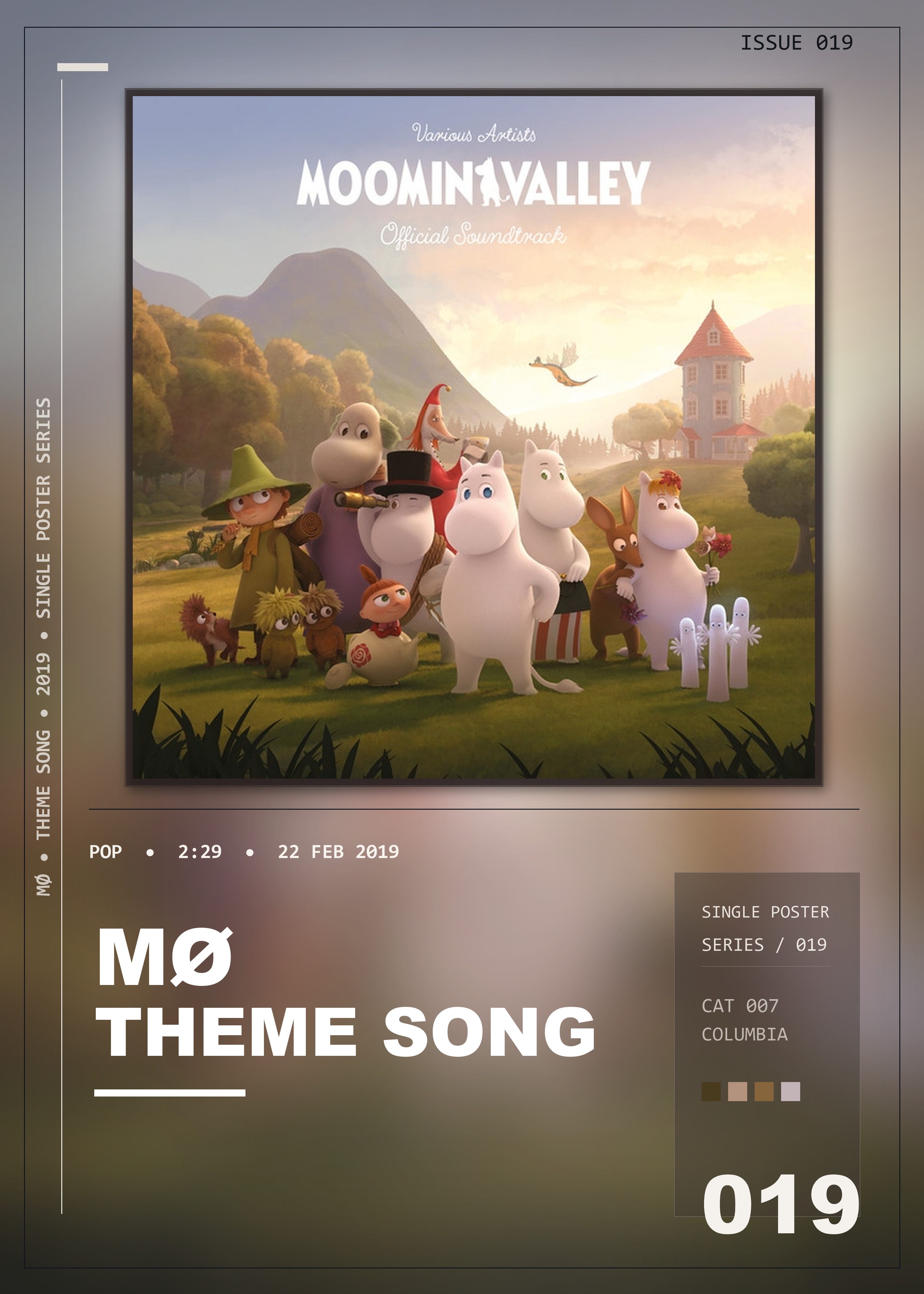 Music poster: MØ - Theme Song Im Far Away