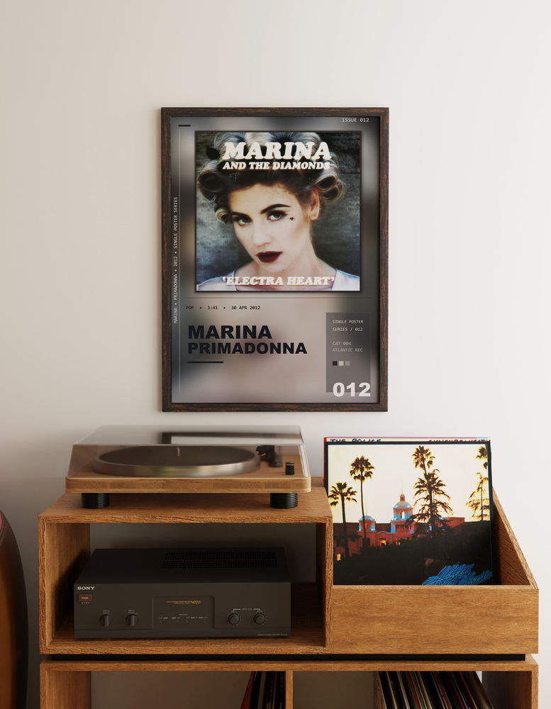 Music poster: MARINA - Primadonna