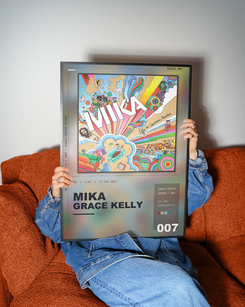 Music poster: MIKA - Grace Kelly