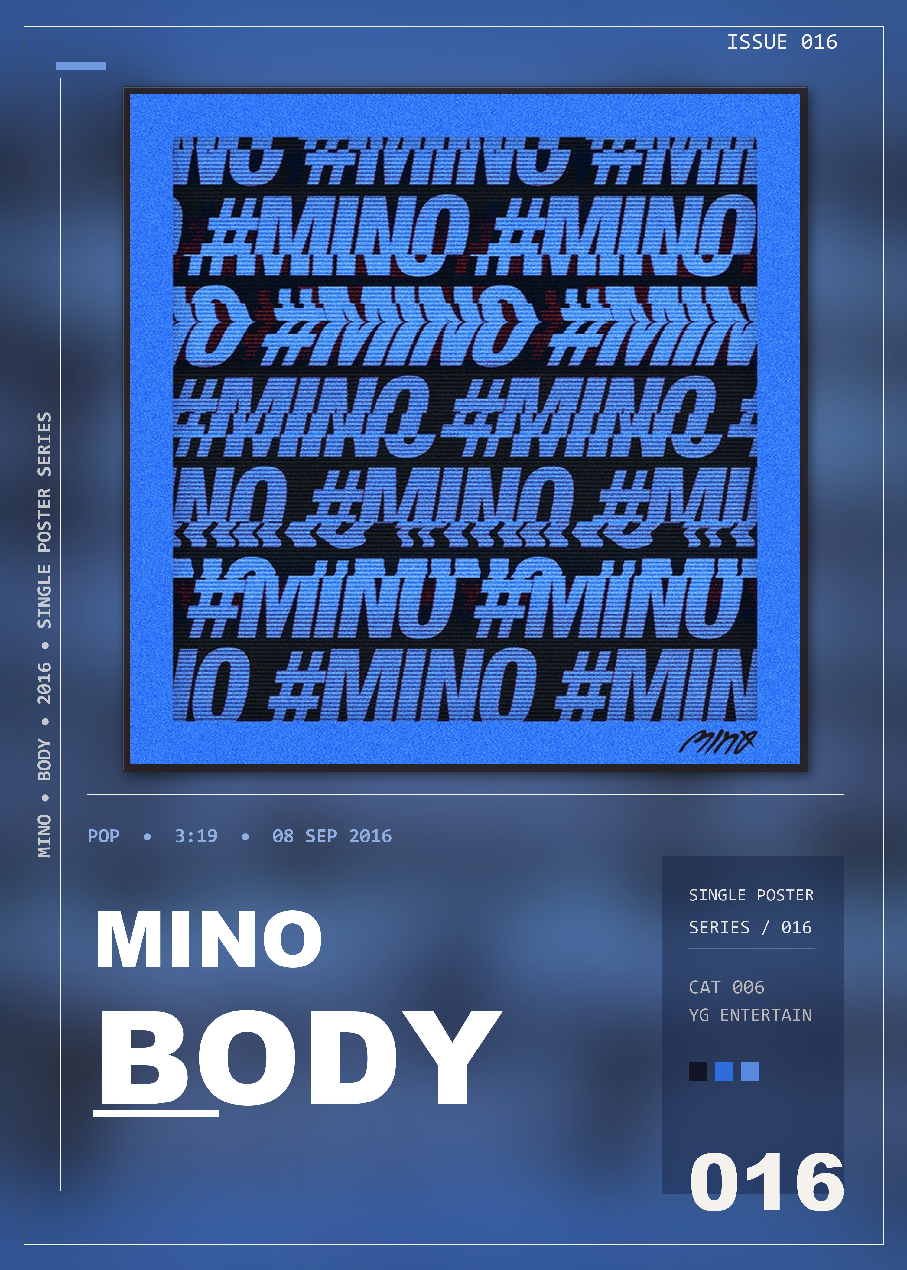 Music poster: MINO - BODY