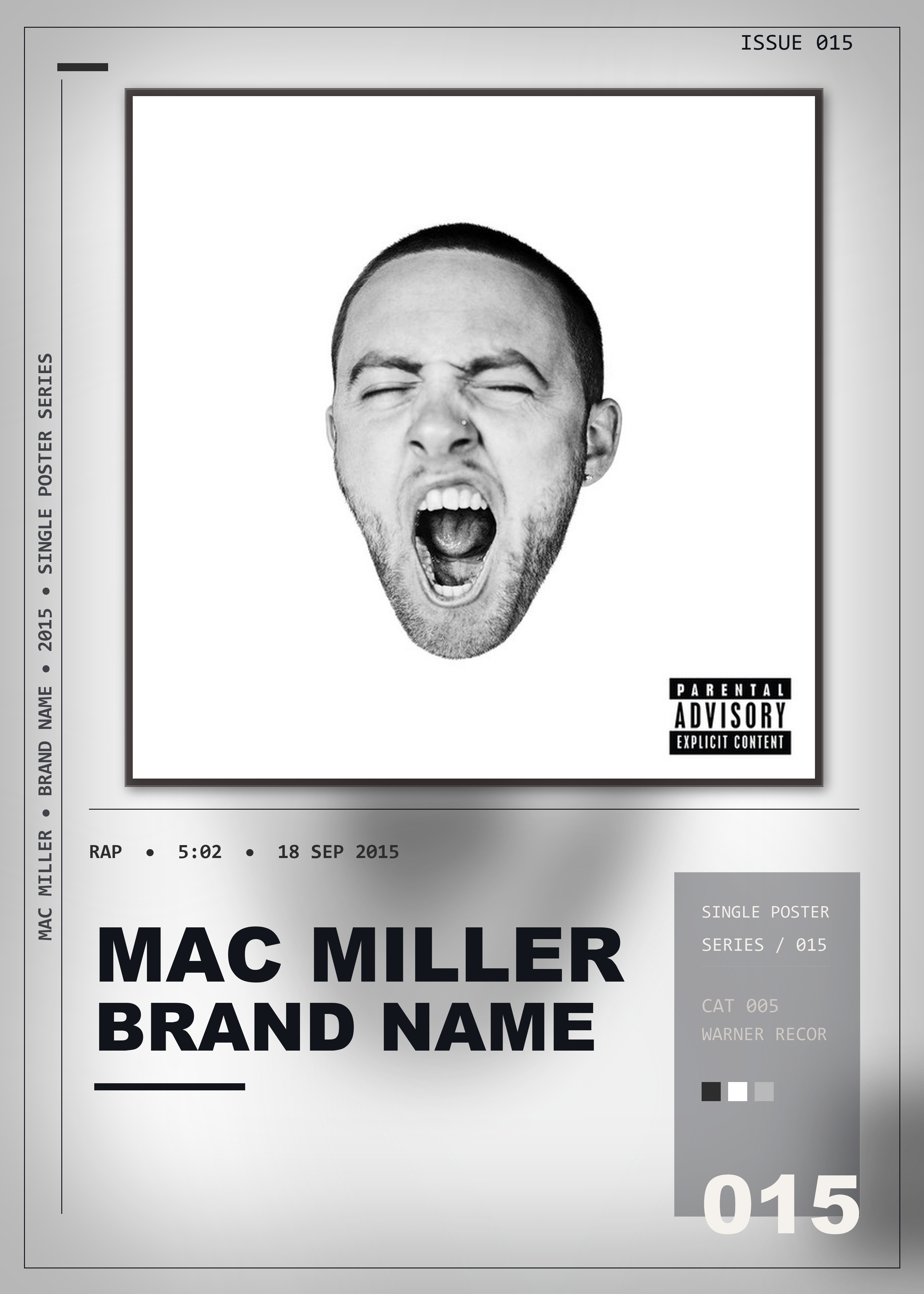 Music poster: Mac Miller - Brand Name