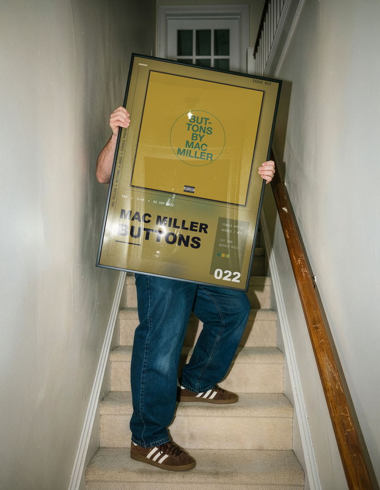 Music poster: Mac Miller - Buttons