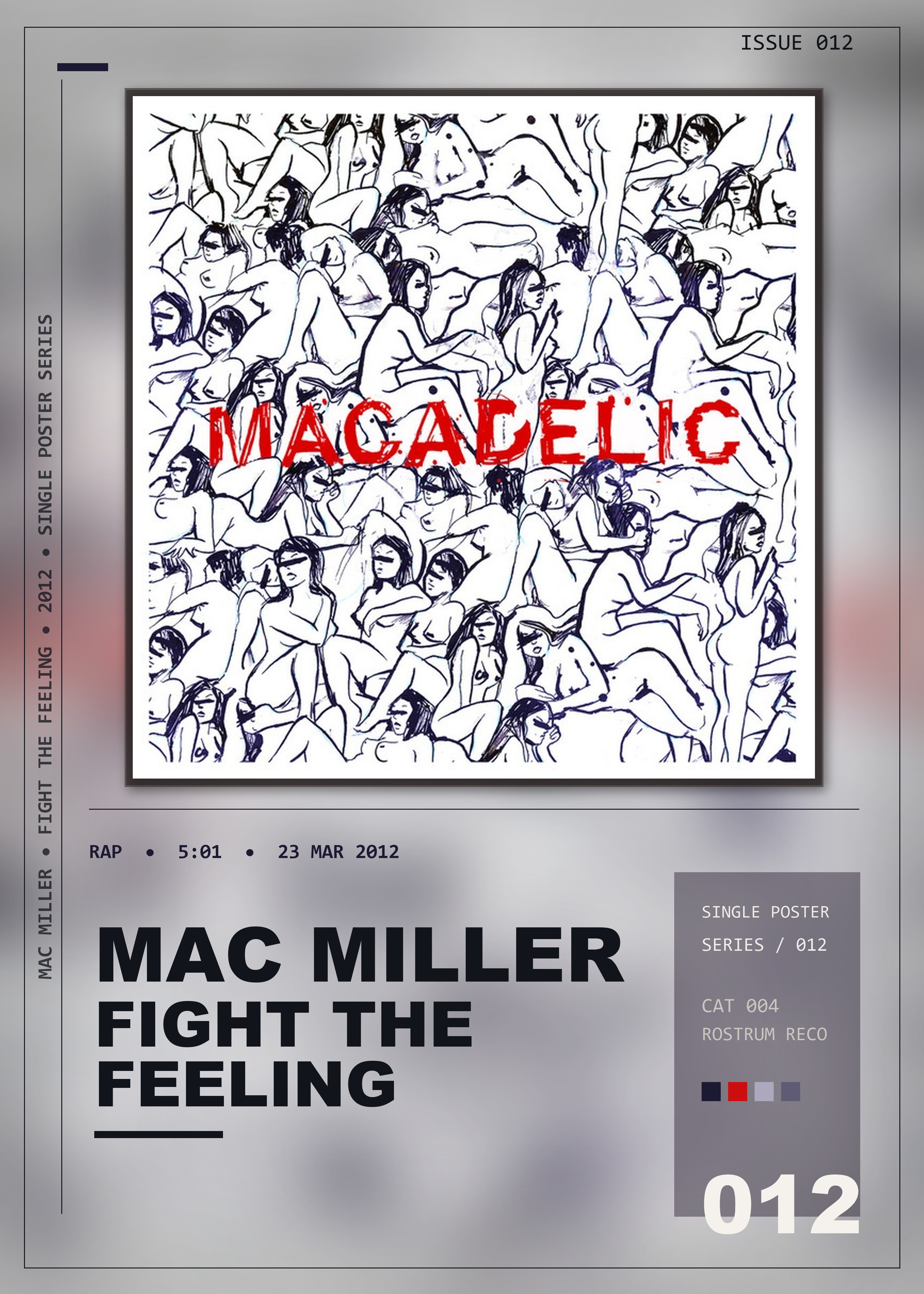 Music poster: Mac Miller - Fight the Feeling