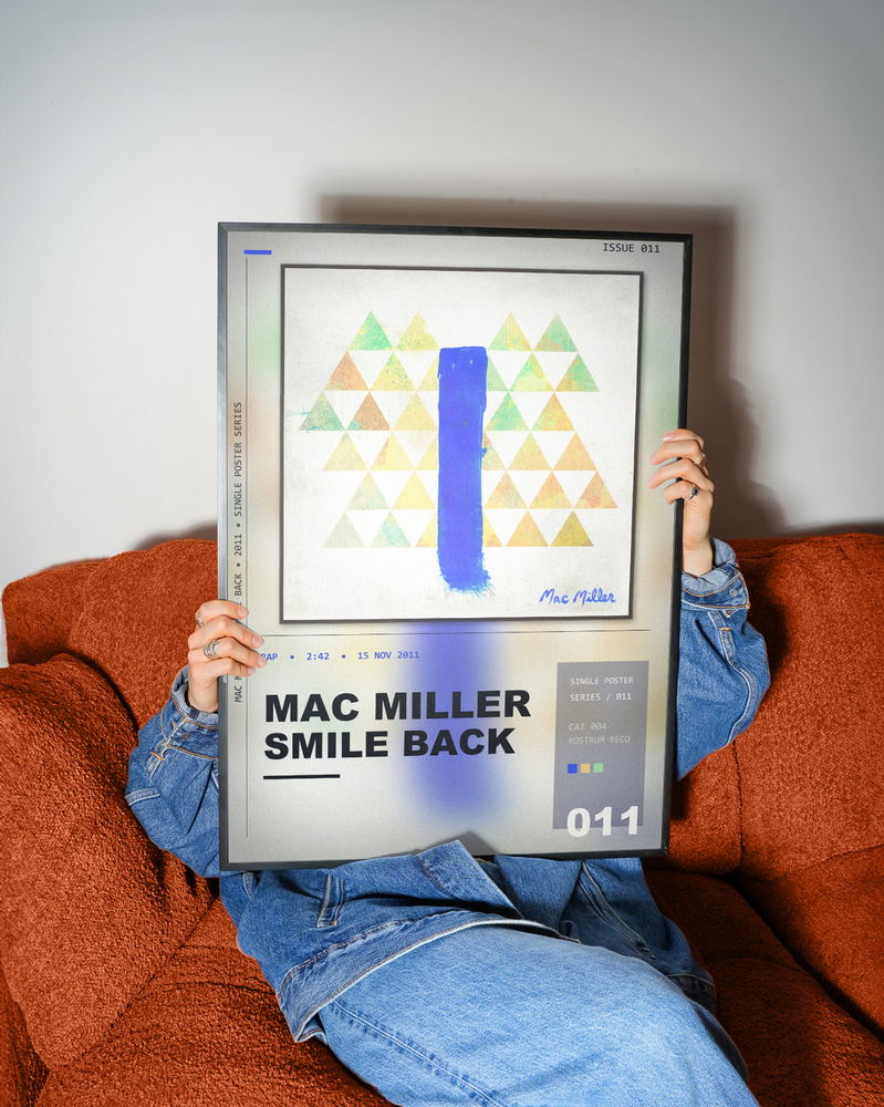 Music poster: Mac Miller - Smile Back