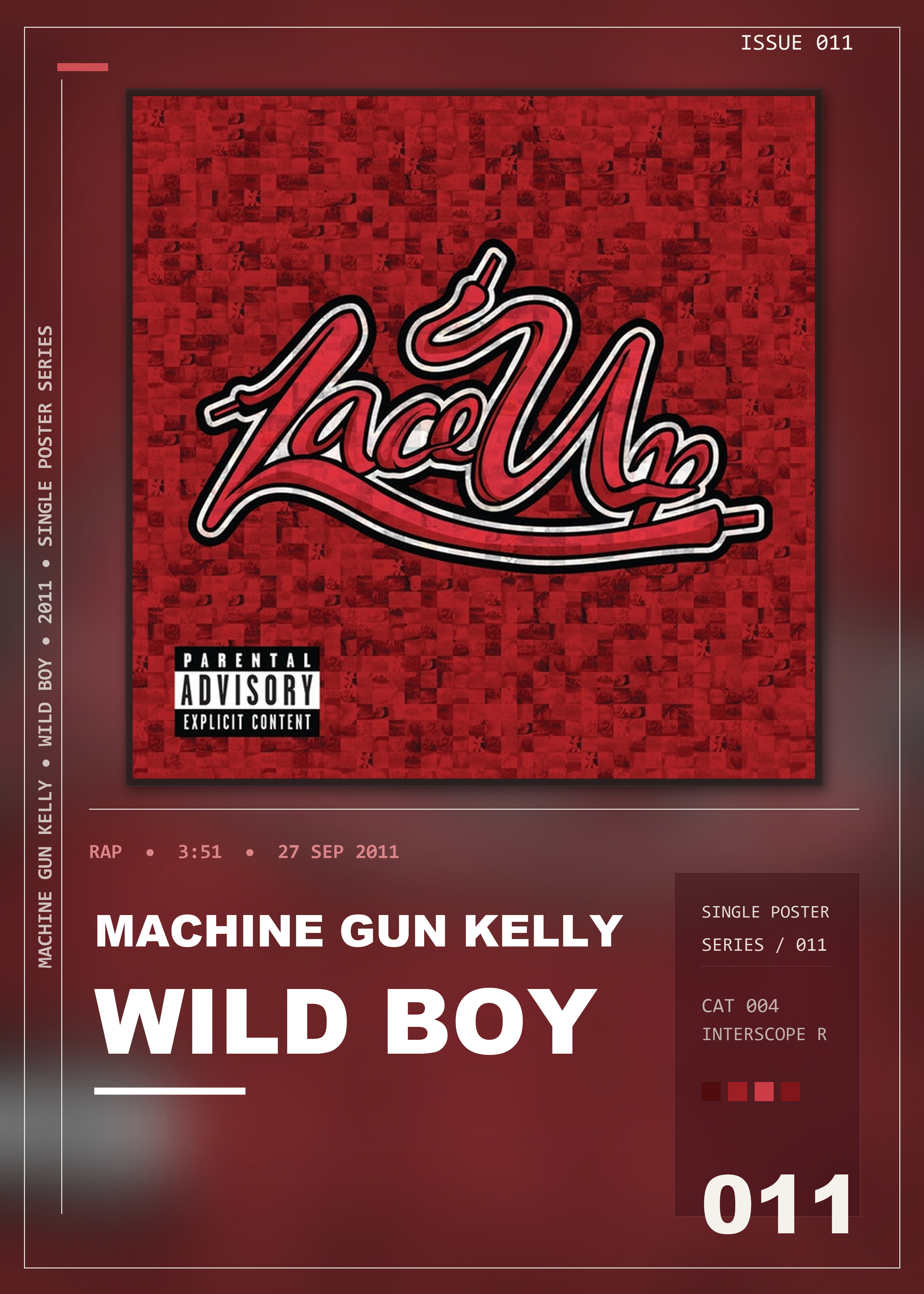 Music poster: Machine Gun Kelly - Wild Boy