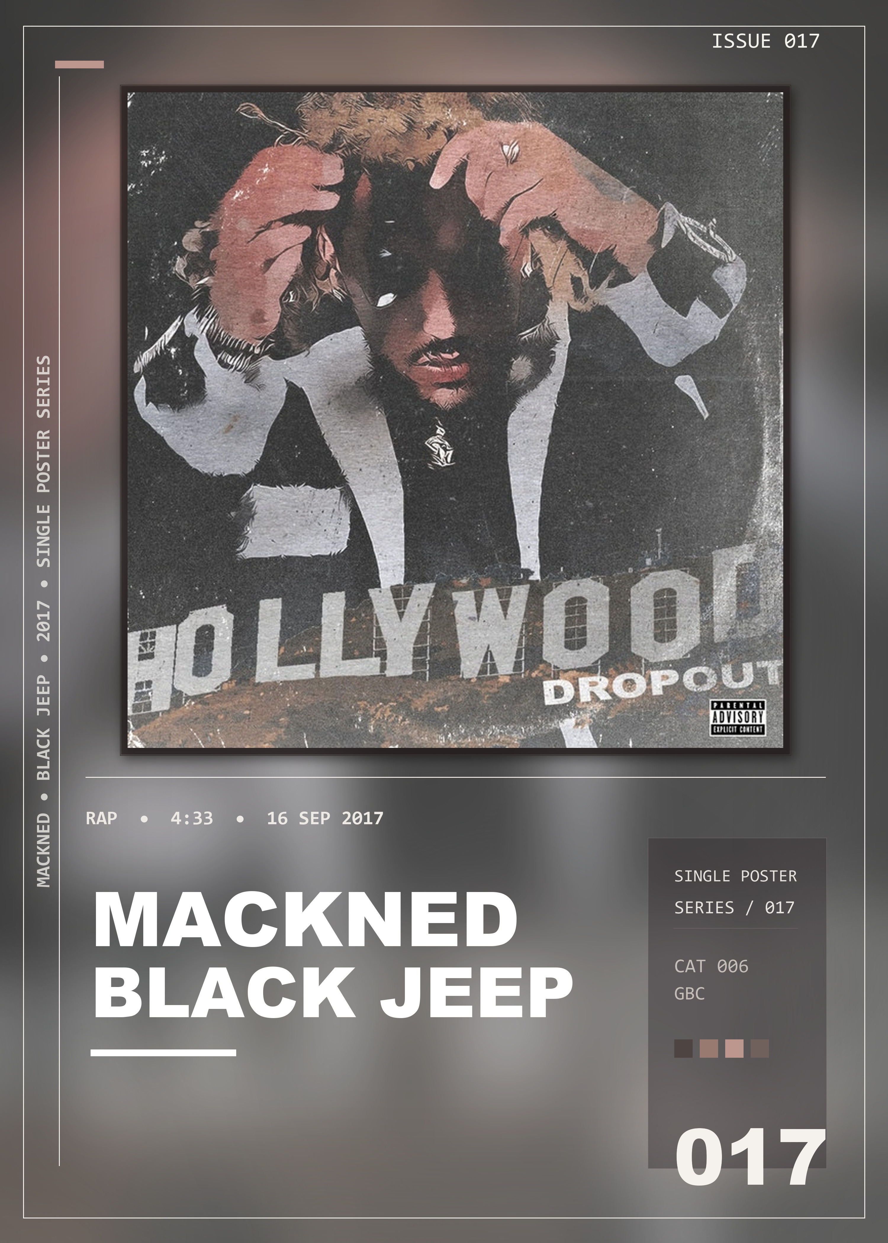 Music poster: Mackned - Black Jeep