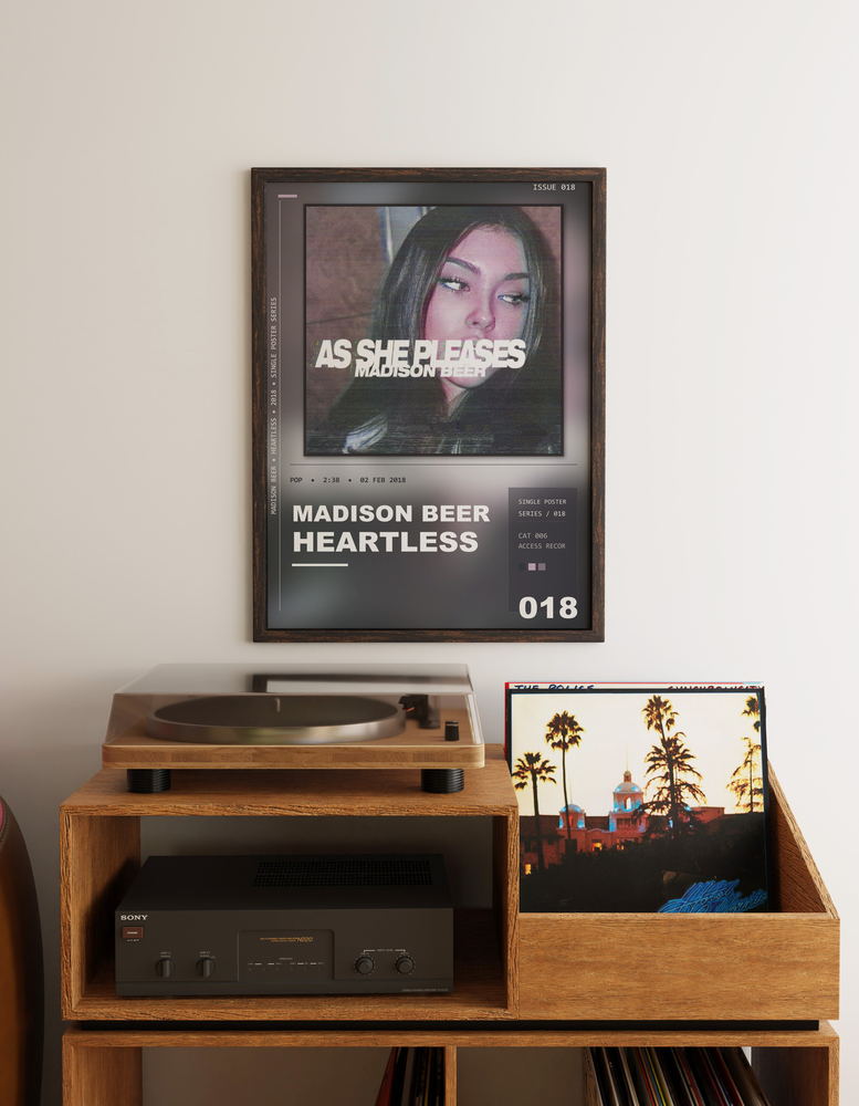 Music poster: Madison Beer - HeartLess