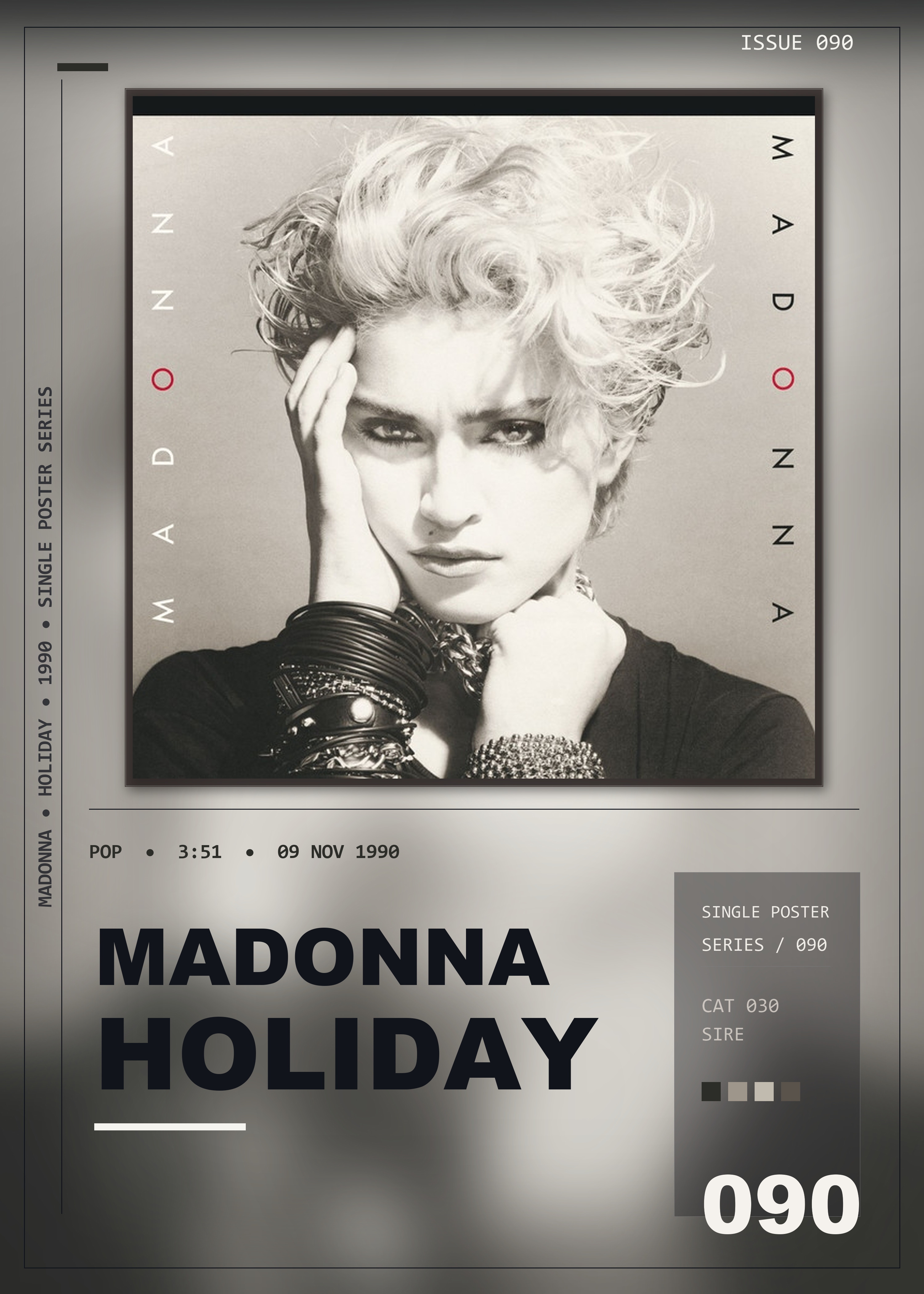 Music poster: Madonna - Holiday