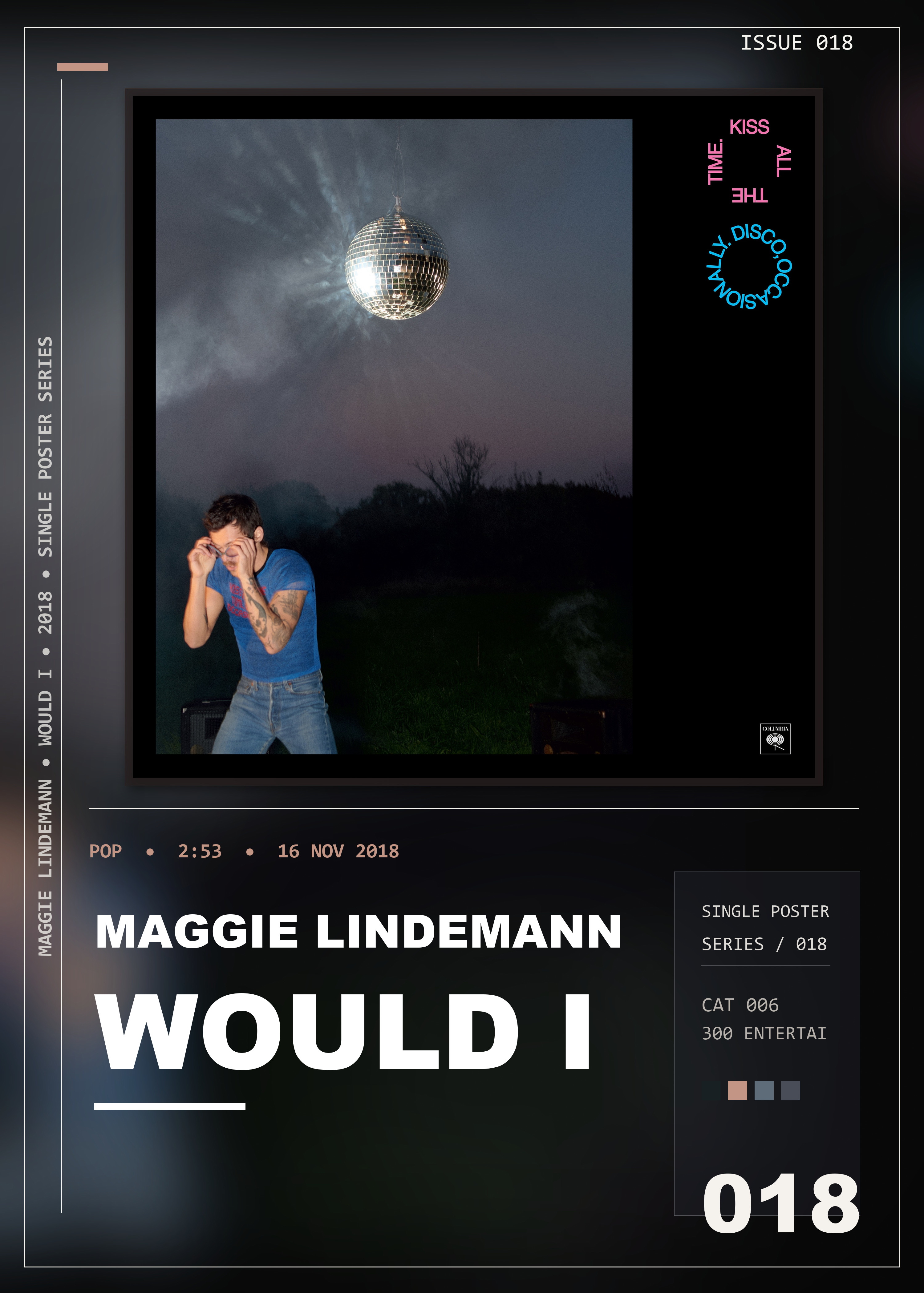 Music poster: Maggie Lindemann - Would I
