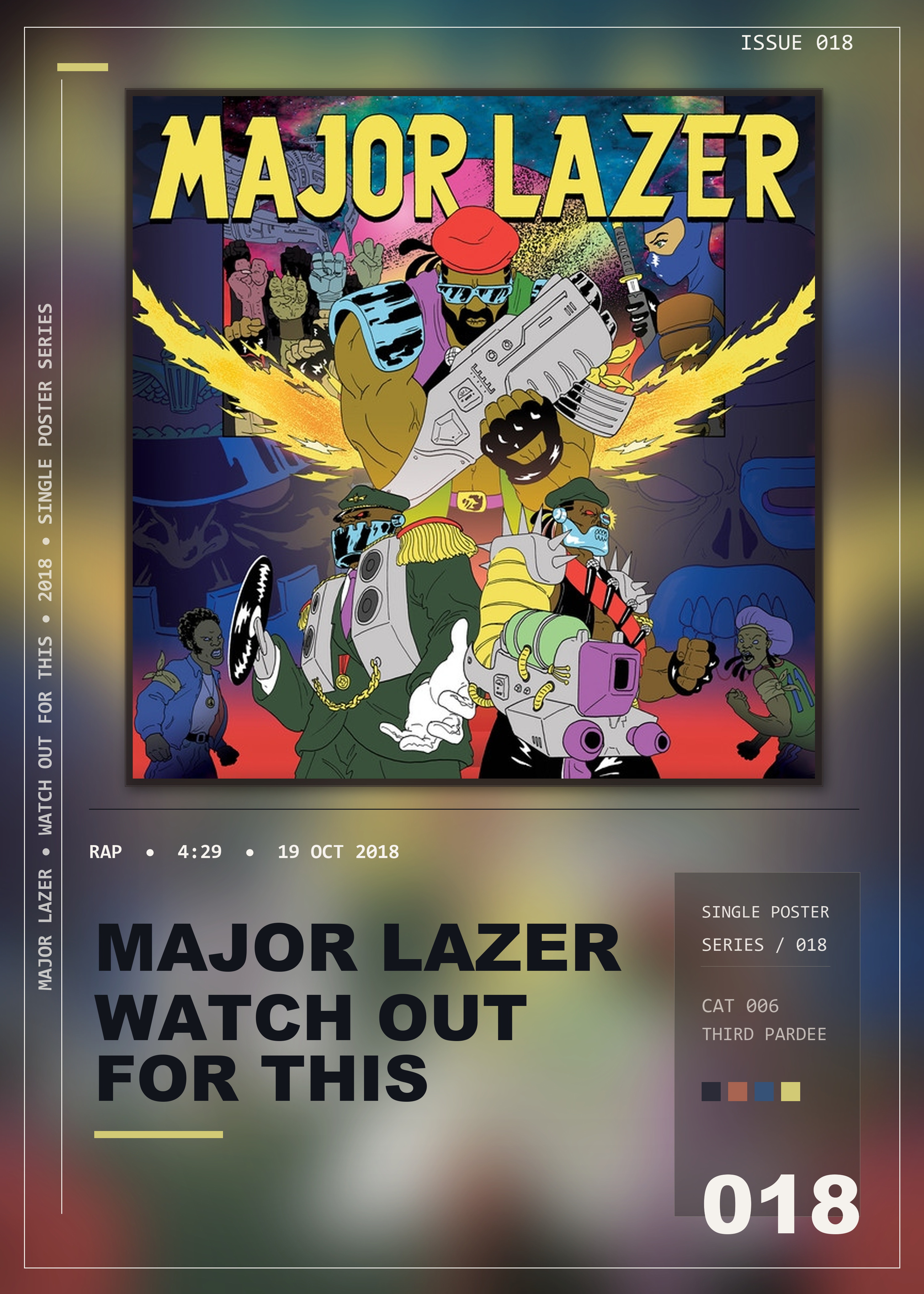 Music poster: Major Lazer - Watch Out For This Bumaye
