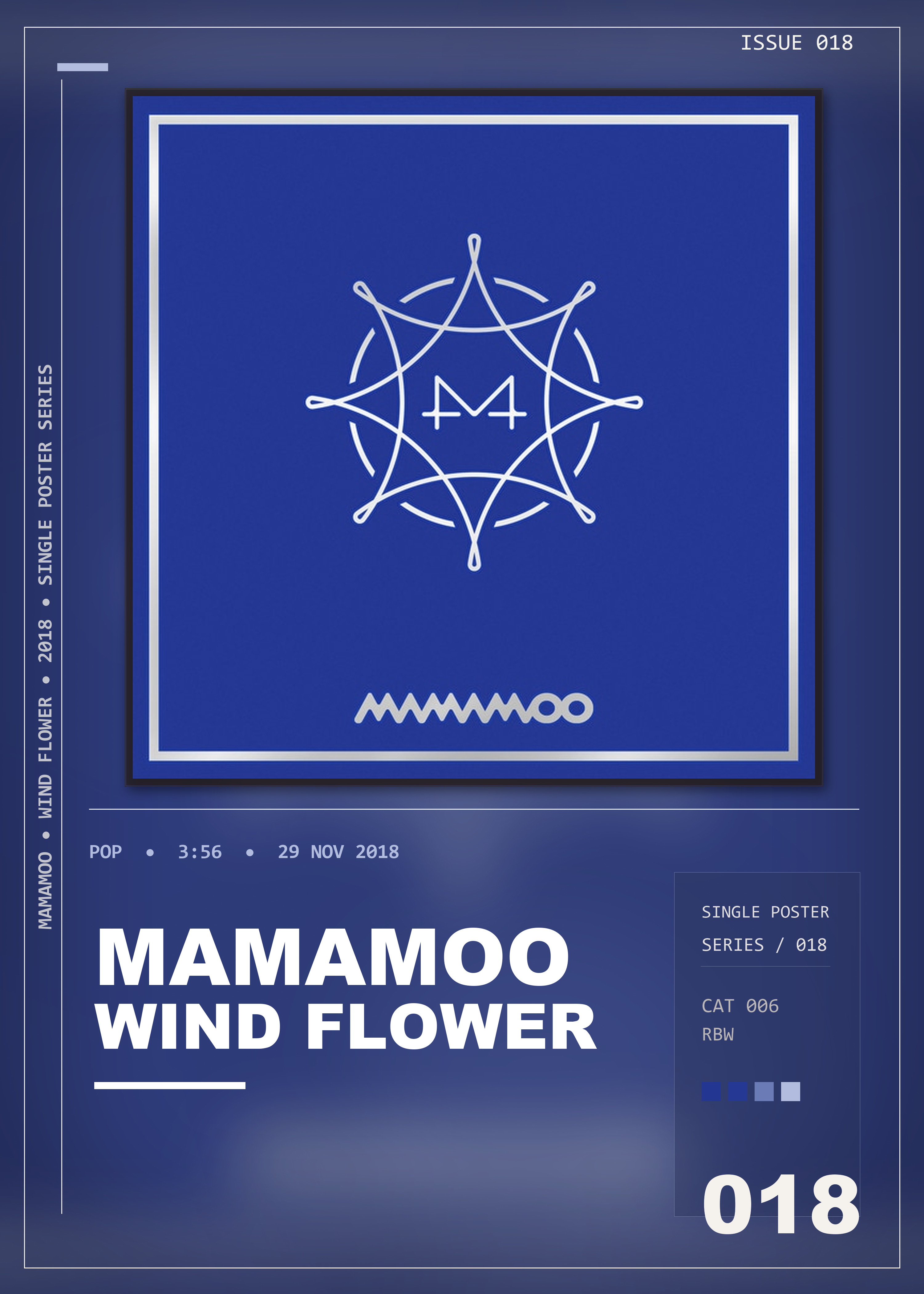 Music poster: Mamamoo - Wind flower
