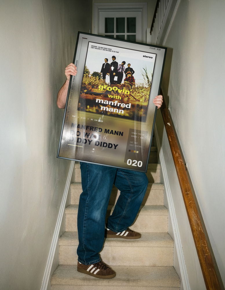 Music poster: Manfred Mann - Do Wah Diddy Diddy