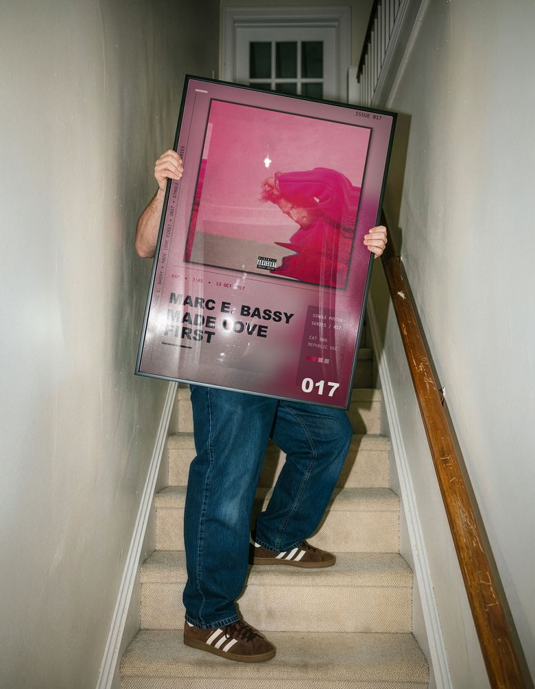 Music poster: Marc E Bassy - Made Love First
