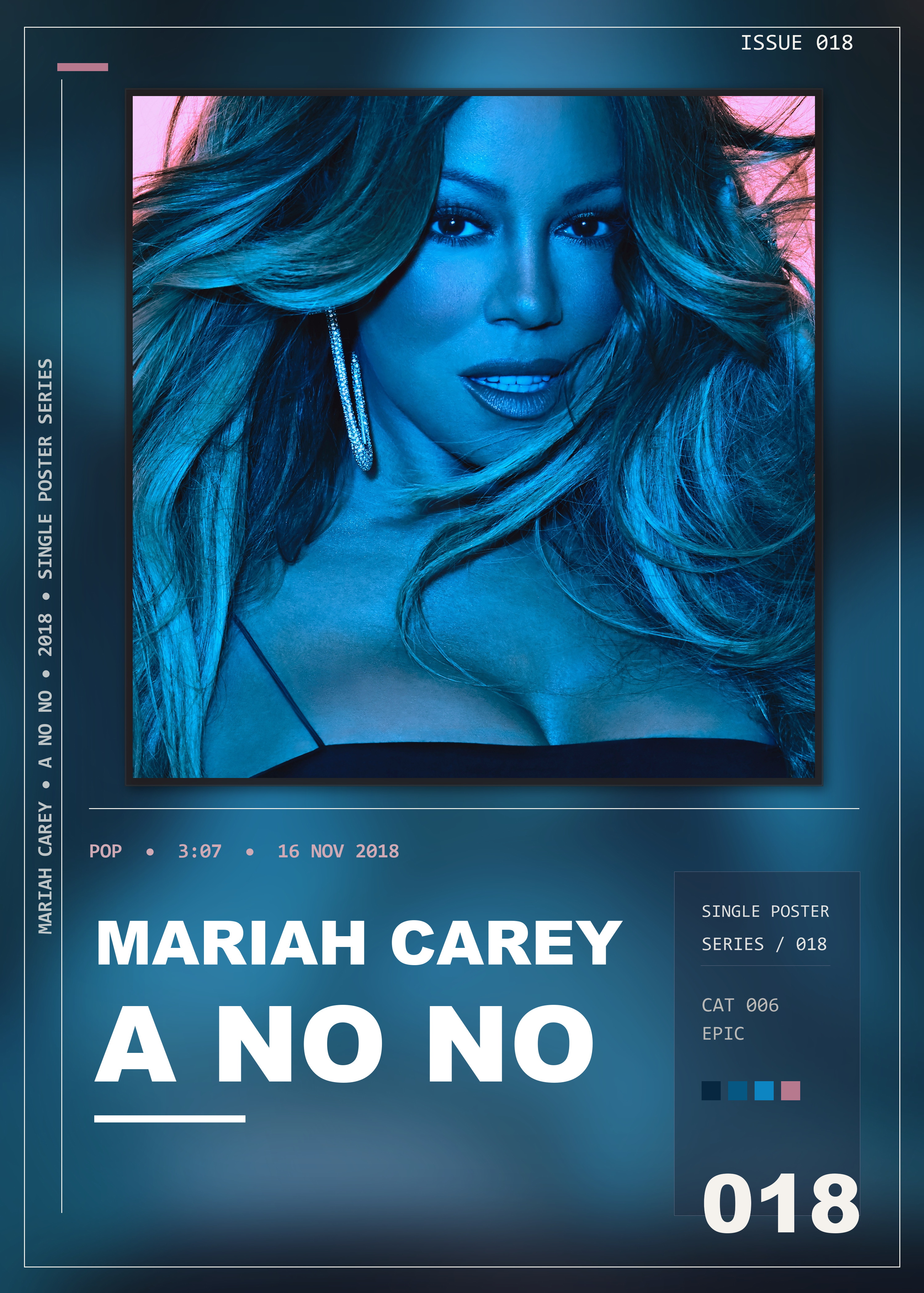 Music poster: Mariah Carey - A No No