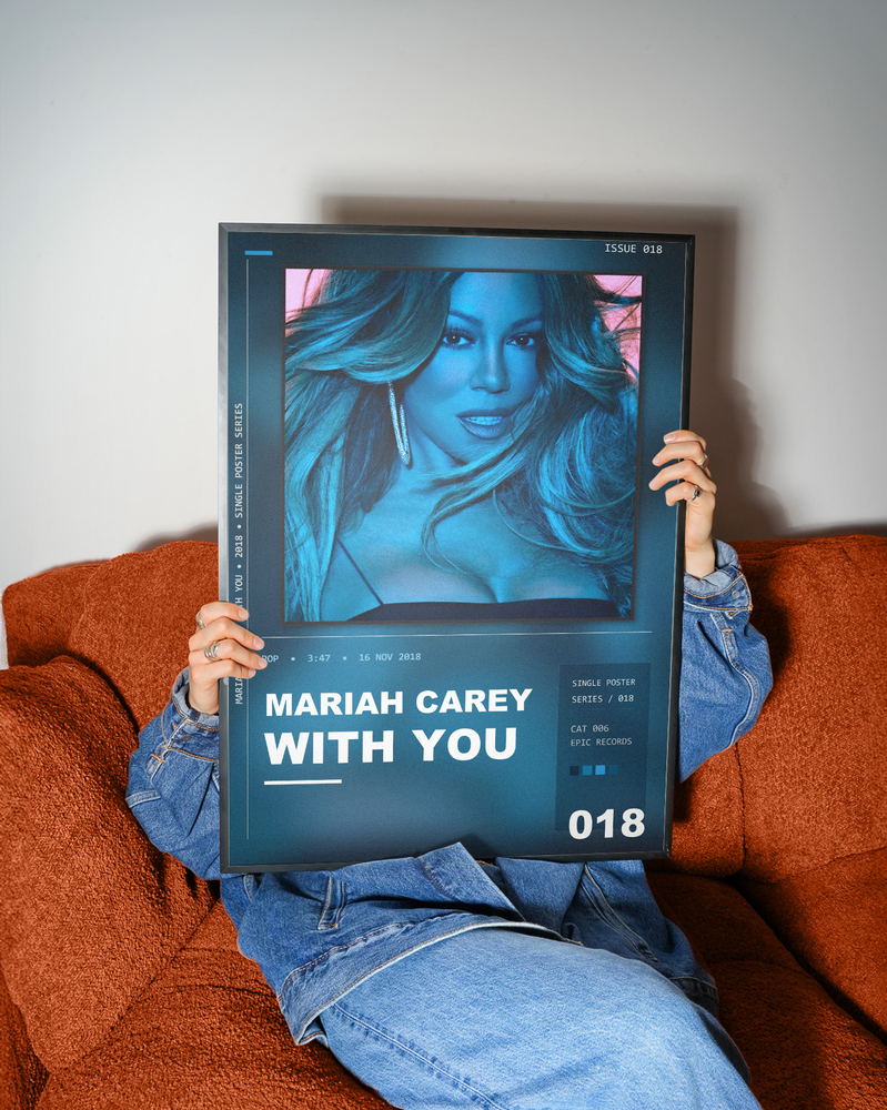 Music poster: Mariah Carey - With You
