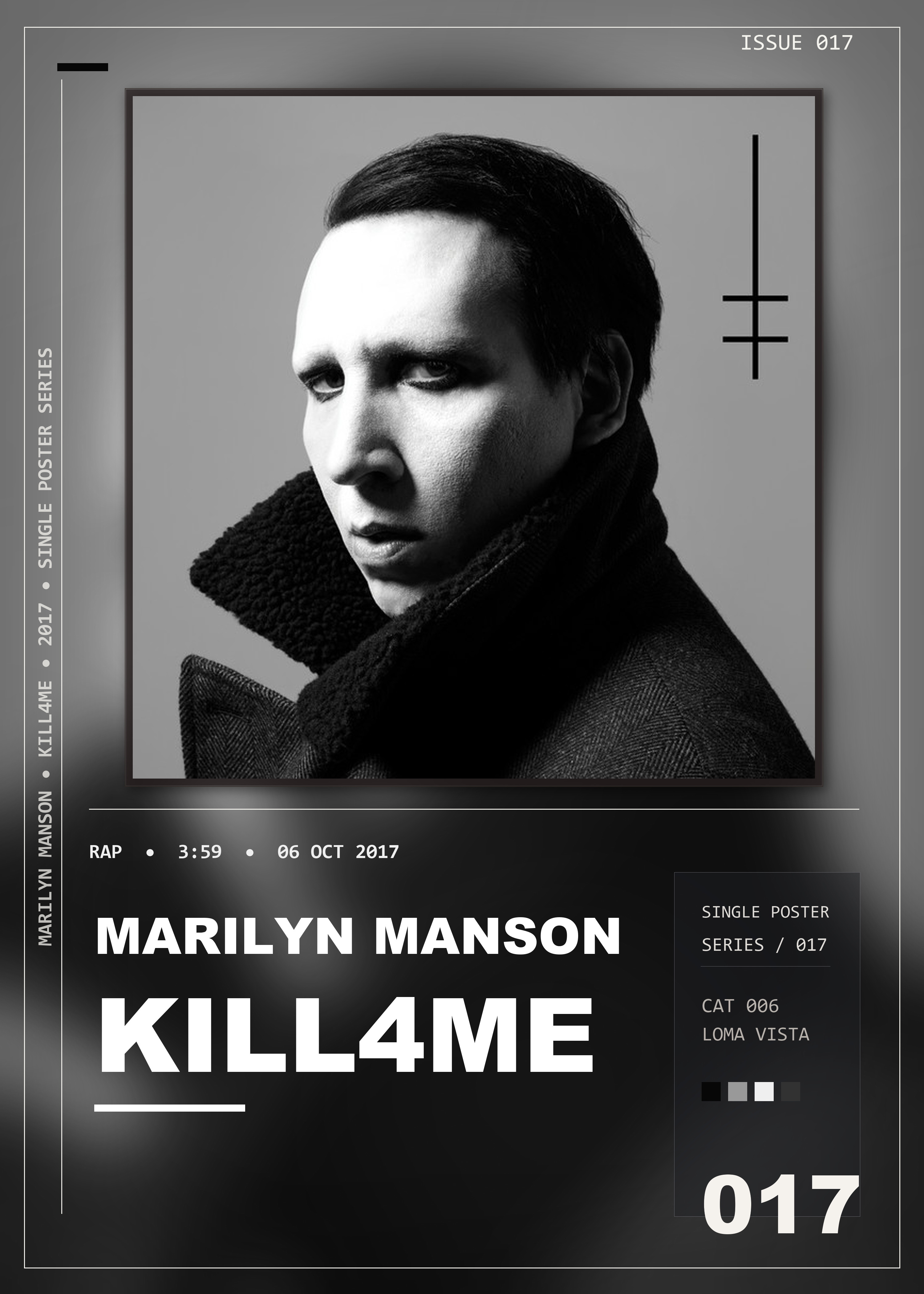 Music poster: Marilyn Manson - KILL4ME