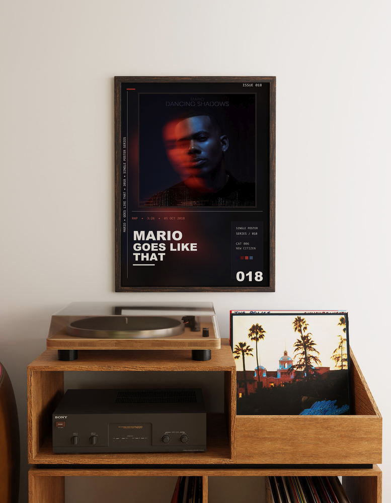 Music poster: Mario - Goes Like That