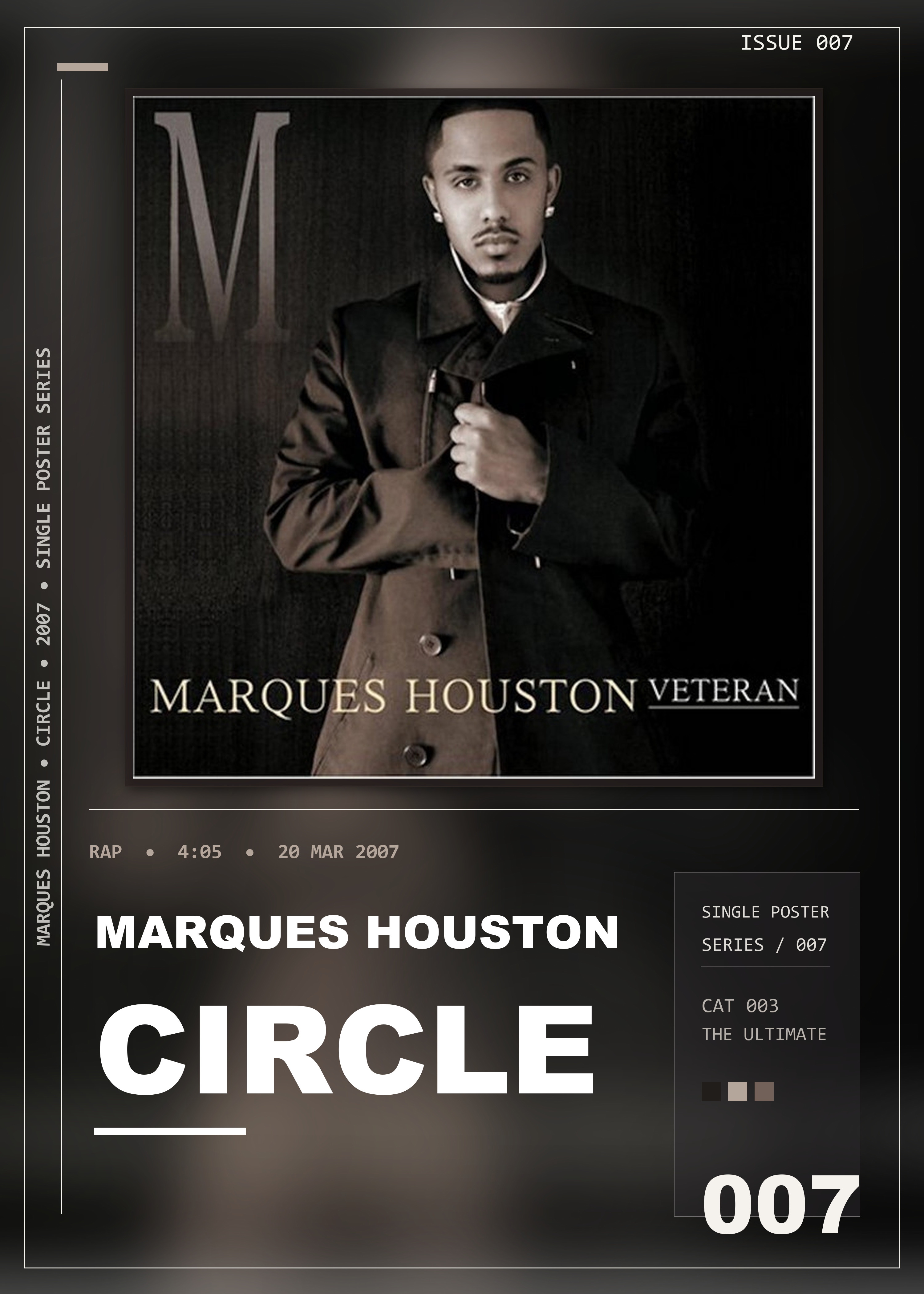 Music poster: Marques Houston - Circle