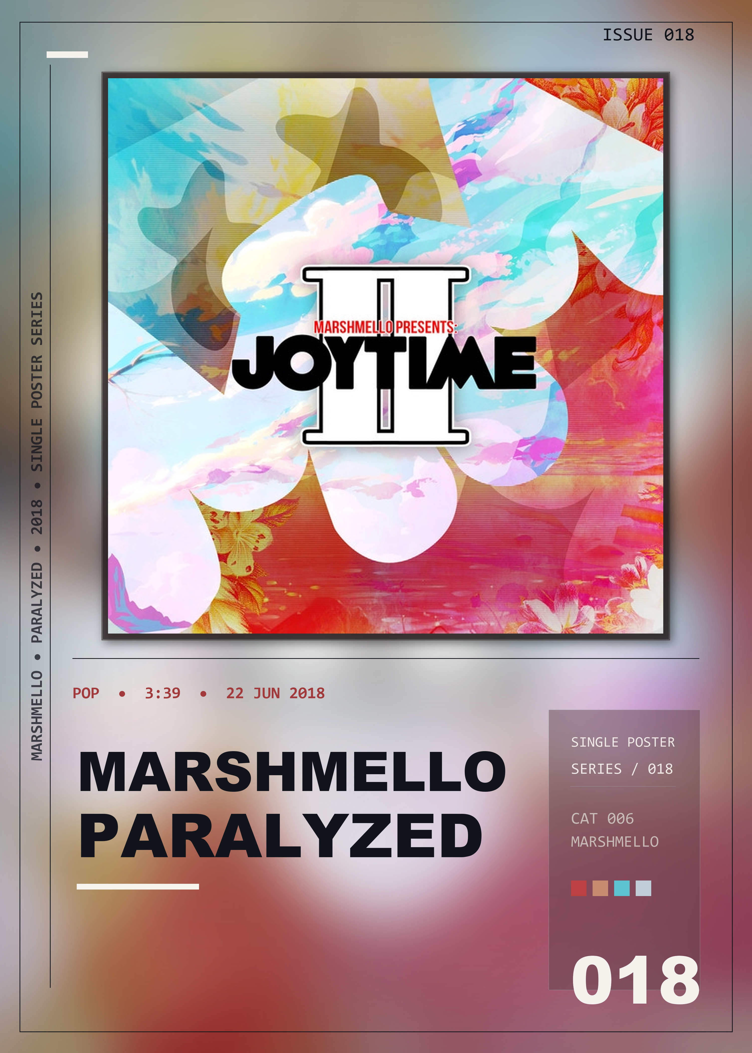 Music poster: Marshmello - Paralyzed