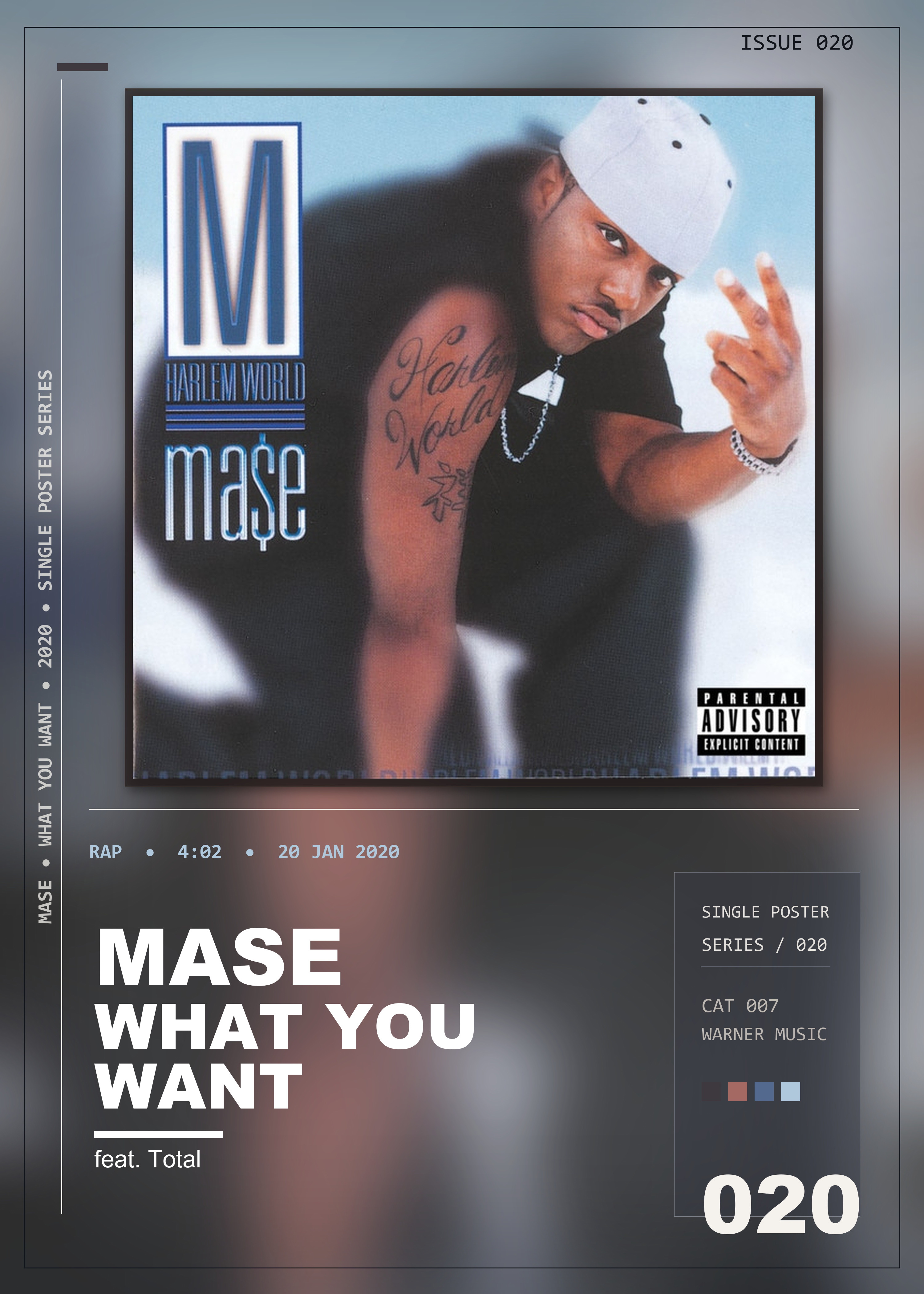 Music poster: Mase - What You Want feat Total