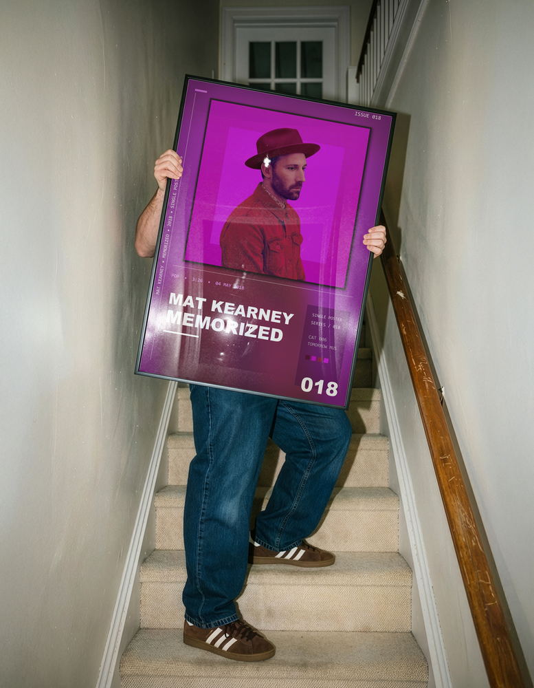 Music poster: Mat Kearney - Memorized