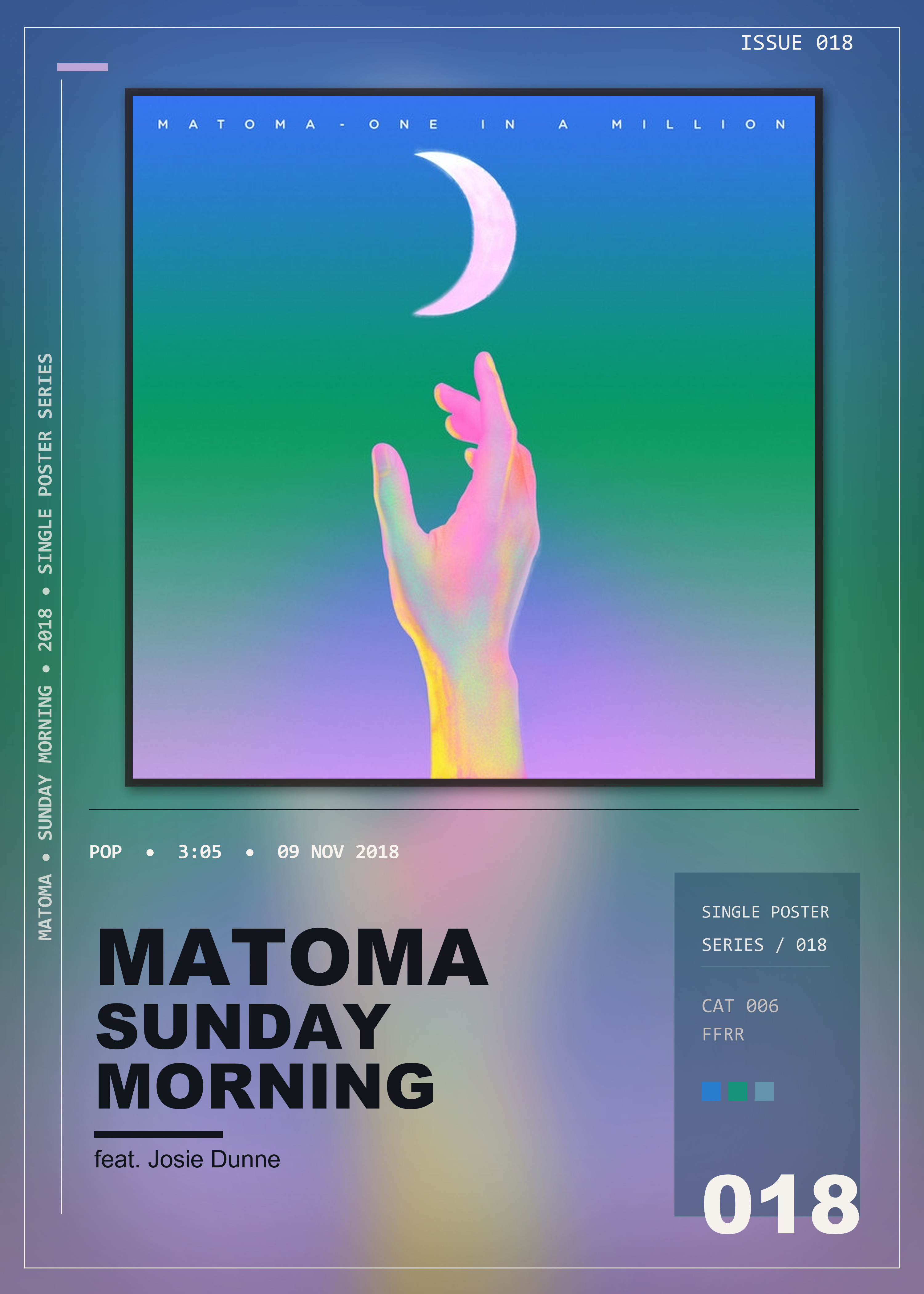 Music poster: Matoma - Sunday Morning feat Josie Dunne