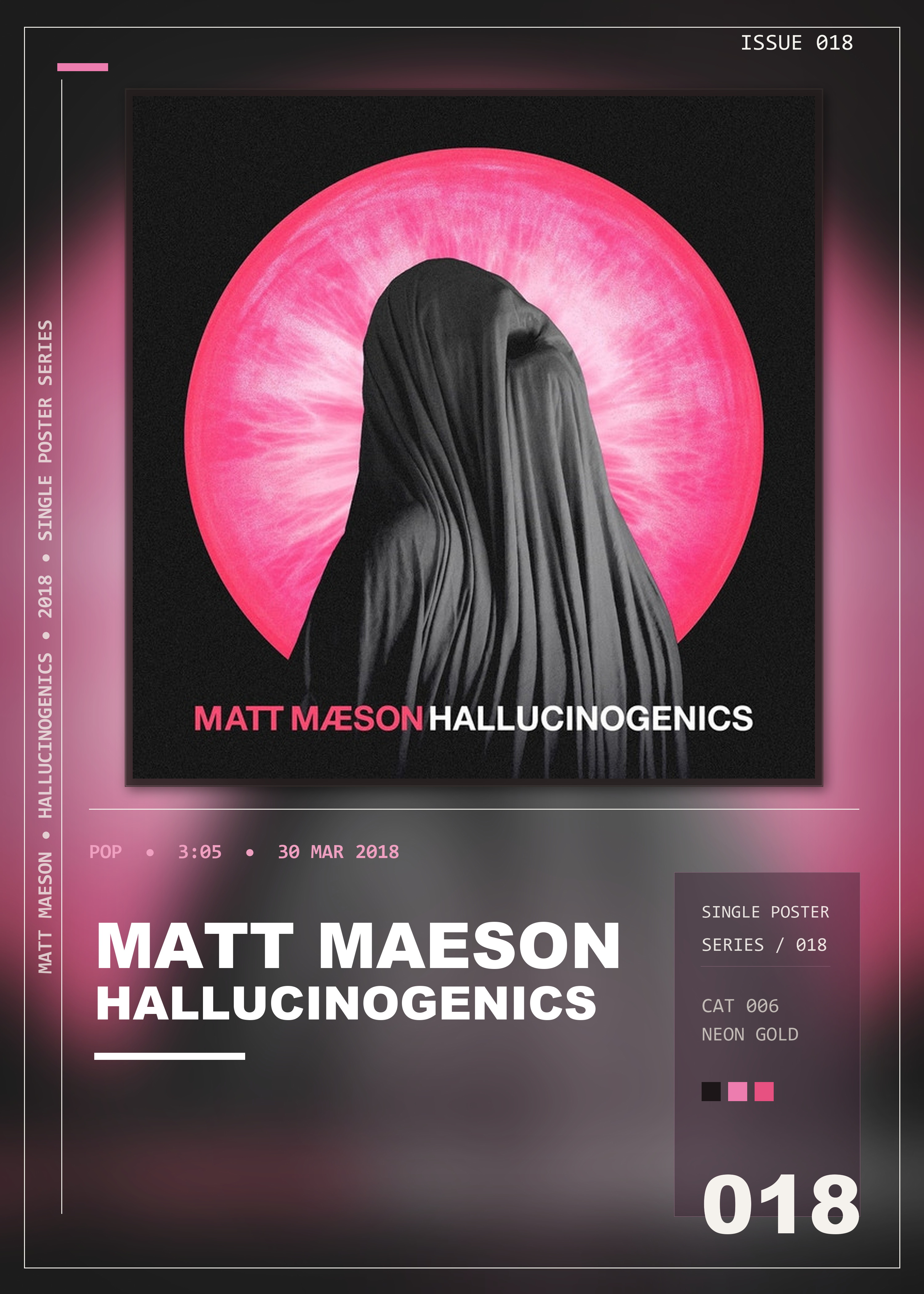 Music poster: Matt Maeson - Hallucinogenics