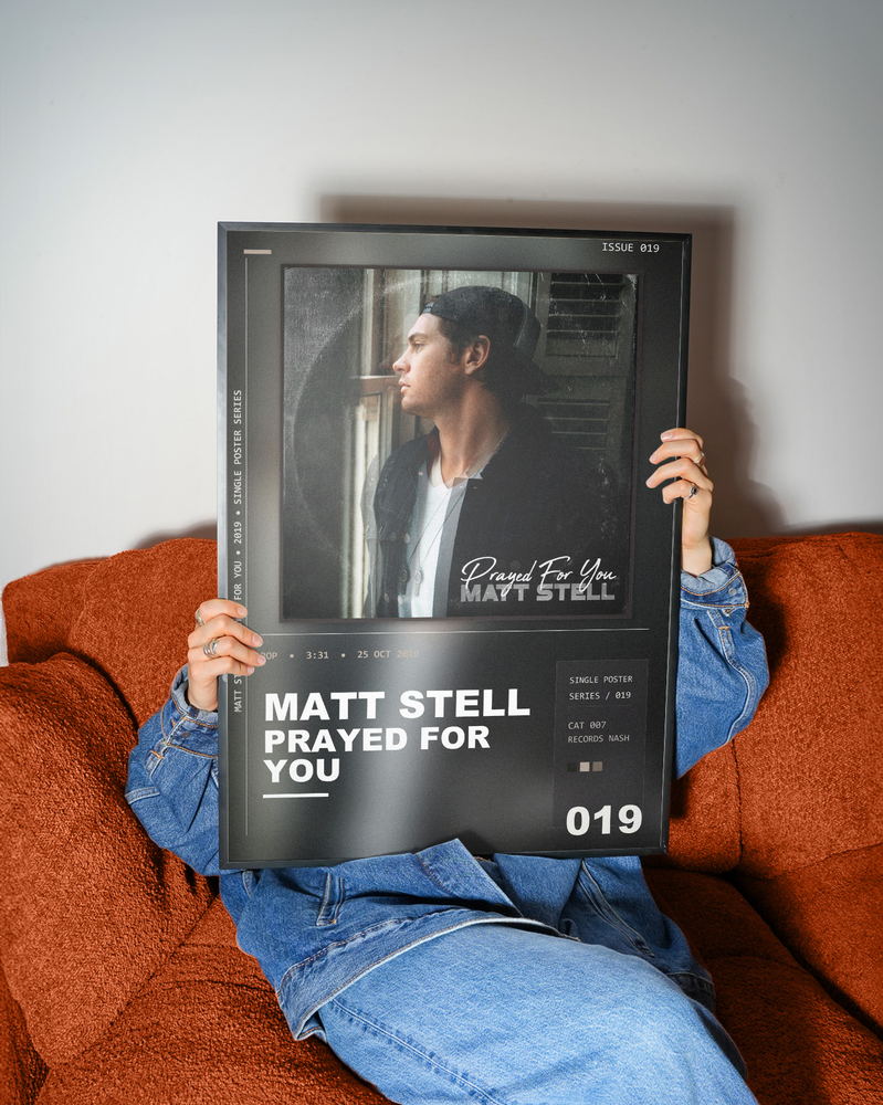 Music poster: Matt Stell - Prayed For You