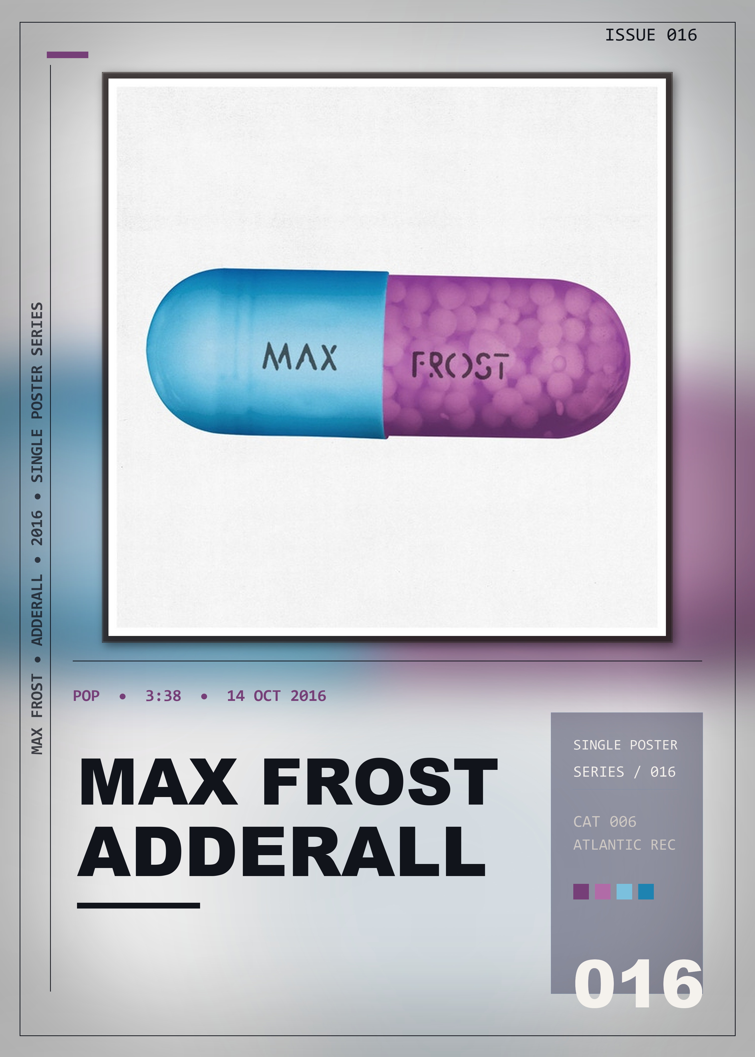 Music poster: Max Frost - Adderall