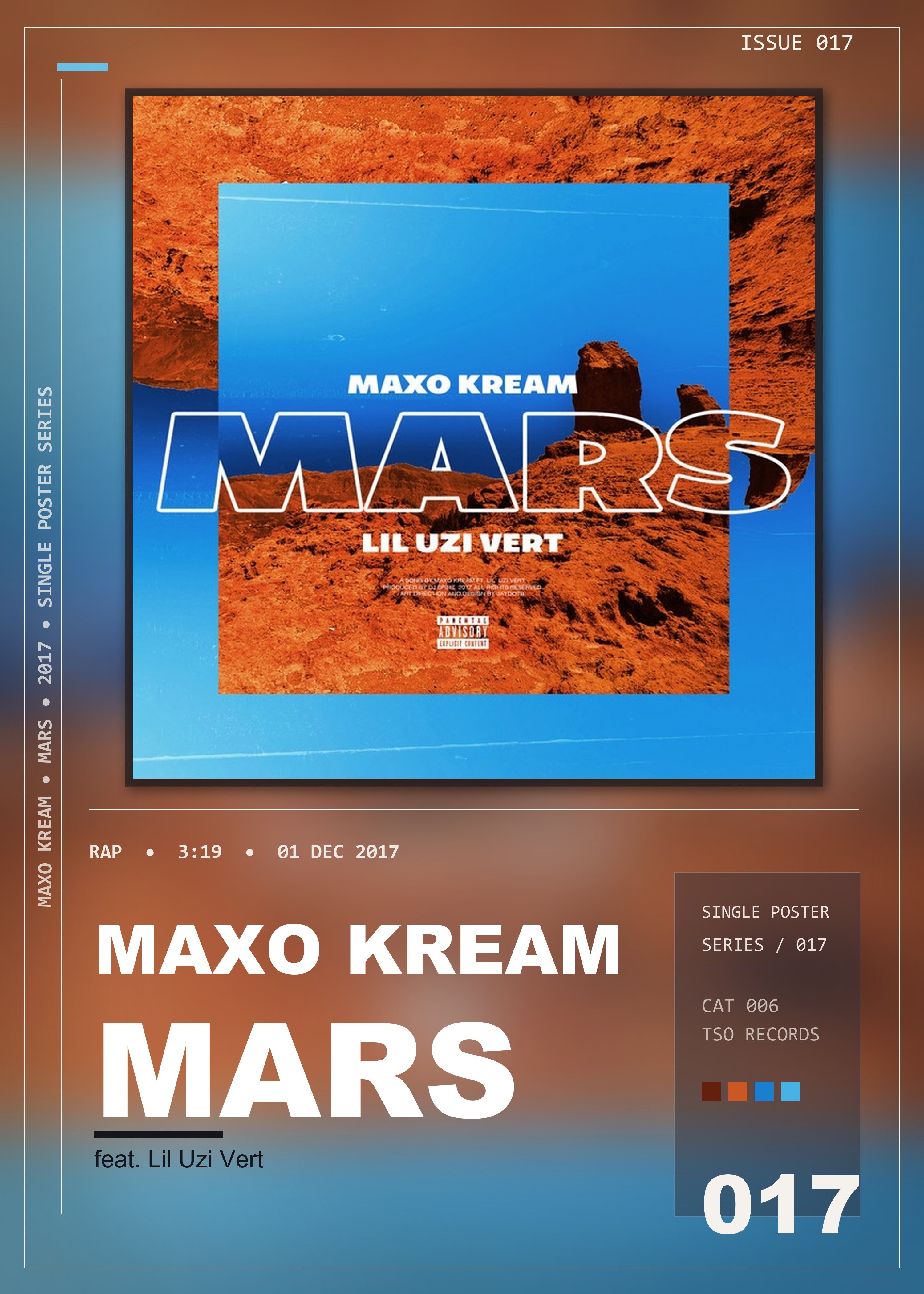 Music poster: Maxo Kream - Mars feat Lil Uzi Vert