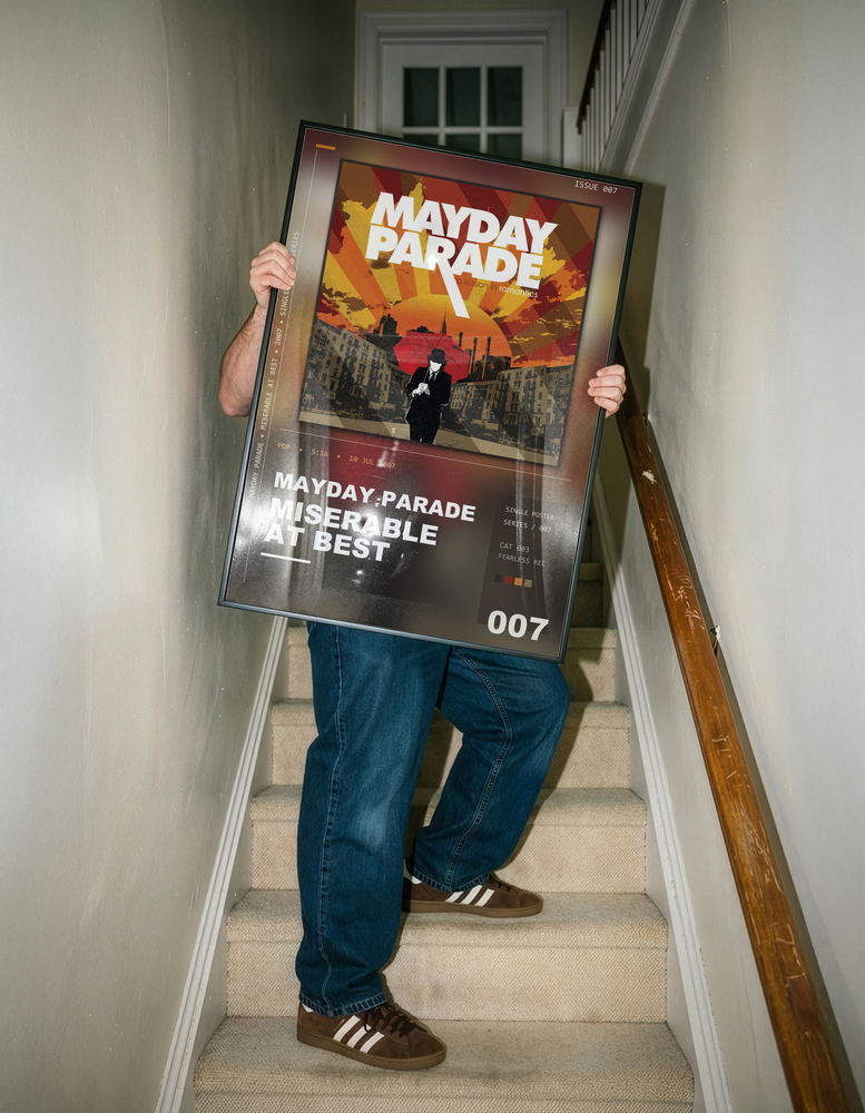 Music poster: Mayday Parade - Miserable At Best