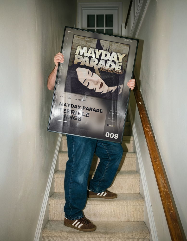Music poster: Mayday Parade - Terrible Things
