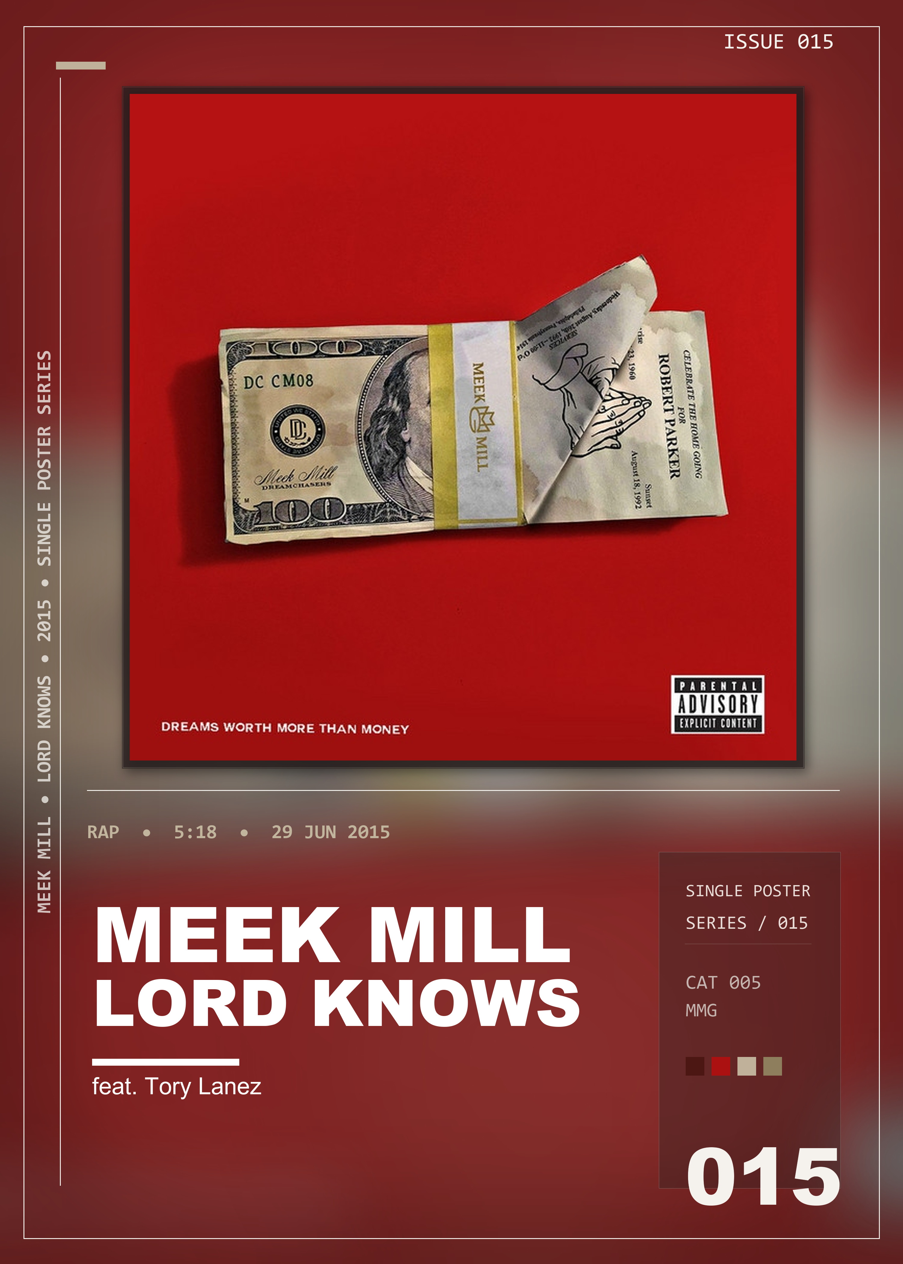 Music poster: Meek Mill - Lord Knows feat Tory Lanez