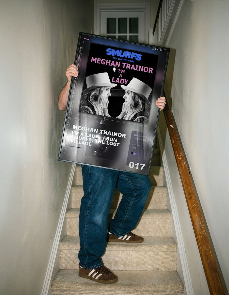 Music poster: Meghan Trainor - Im a Lady - from SMURFS THE LOST VILLAGE