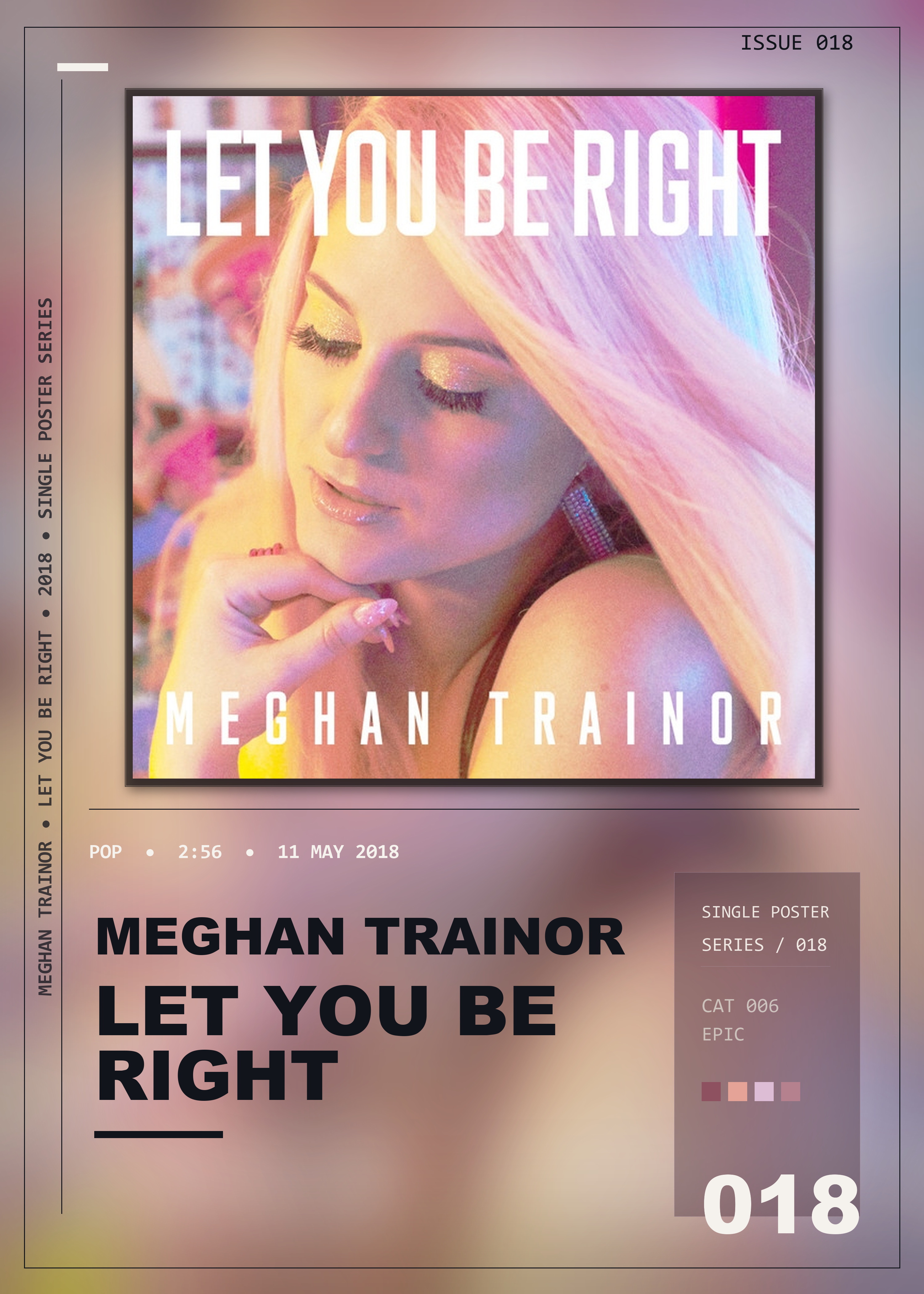 Music poster: Meghan Trainor - LET YOU BE RIGHT