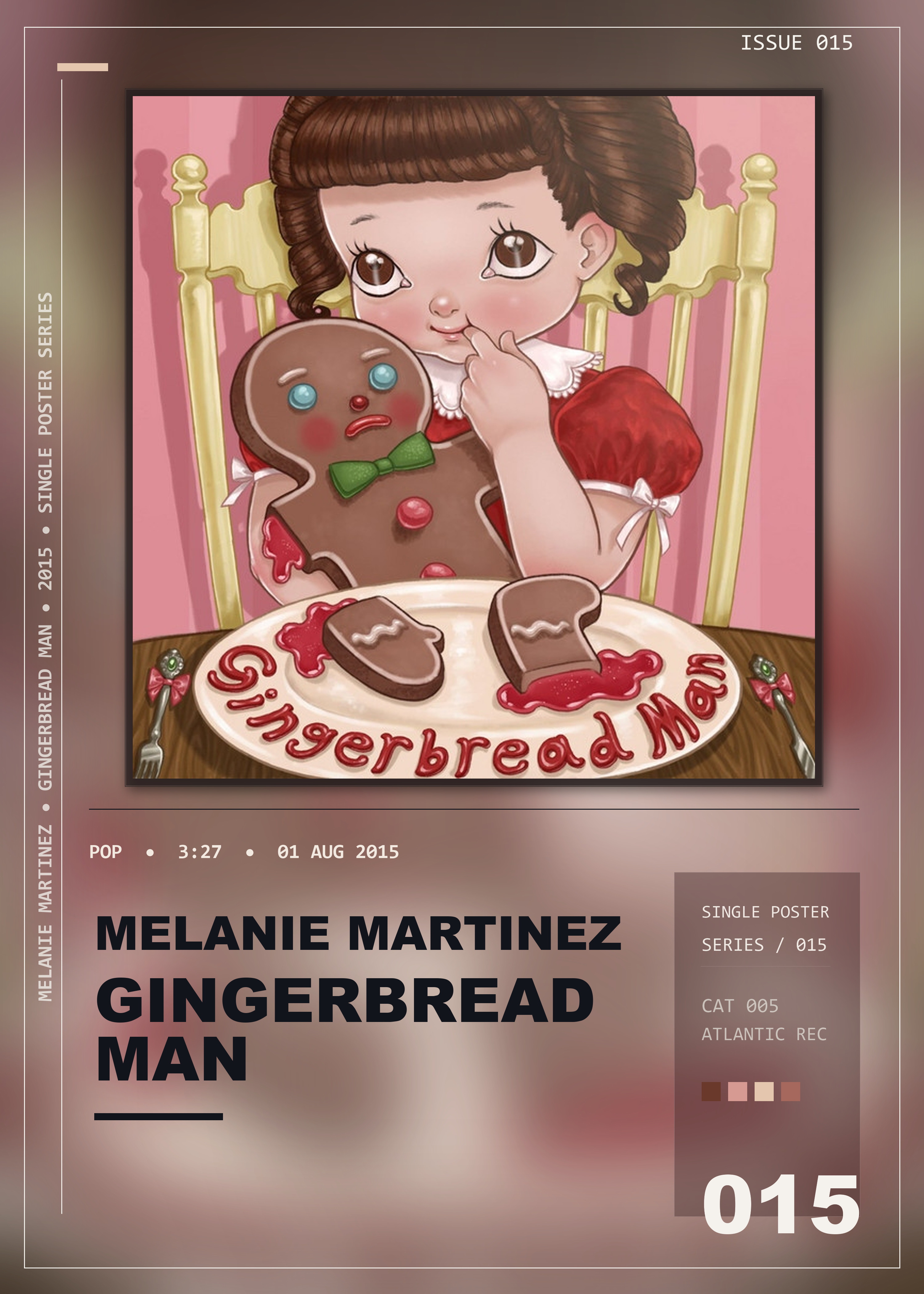 Music poster: Melanie Martinez - Gingerbread Man