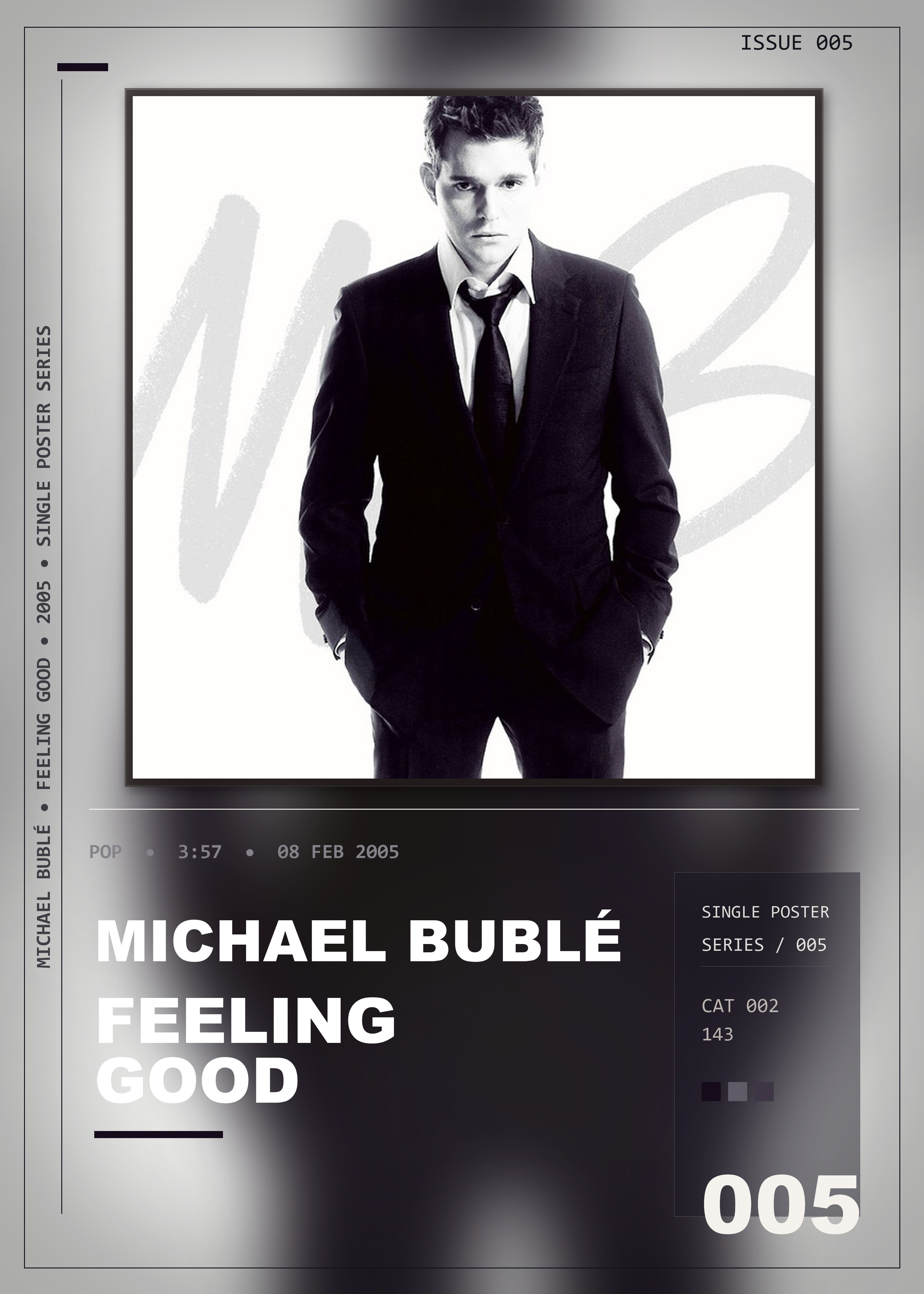 Music poster: Michael Bublé - Feeling Good